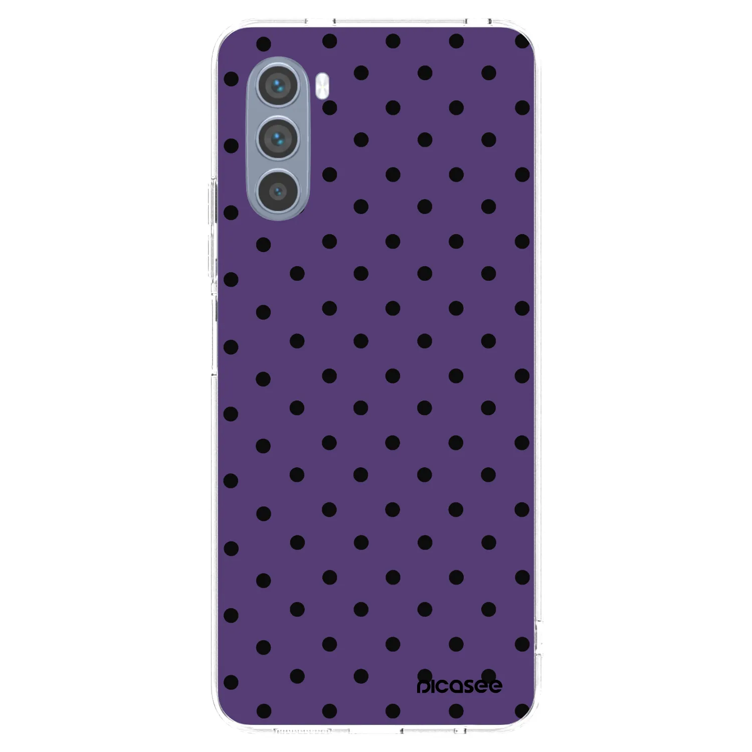 Picasee silikonska prozirna maskica za Motorola Moto G62 - Flickers 2
