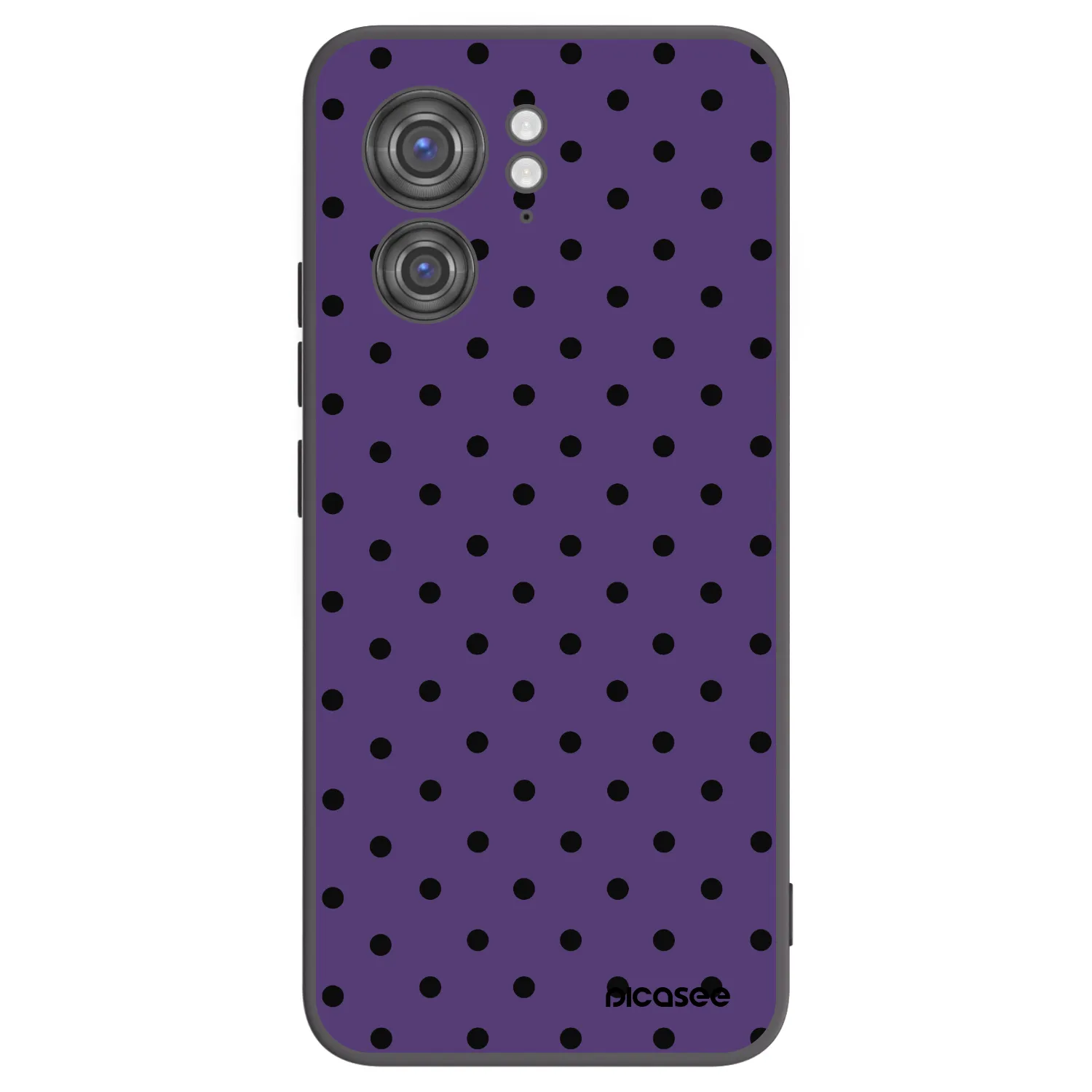 Picasee crna silikonska maskica za Motorola Edge 40 - Flickers 2