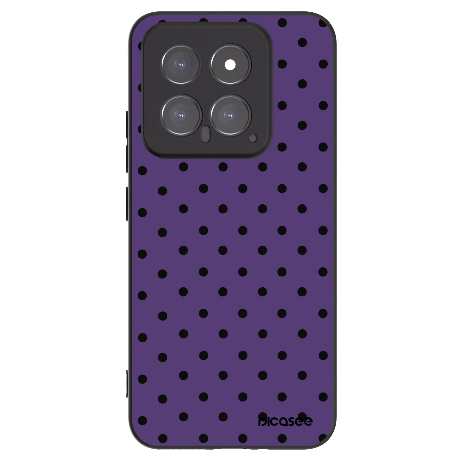 Picasee crna silikonska maskica za Xiaomi 14 - Flickers 2