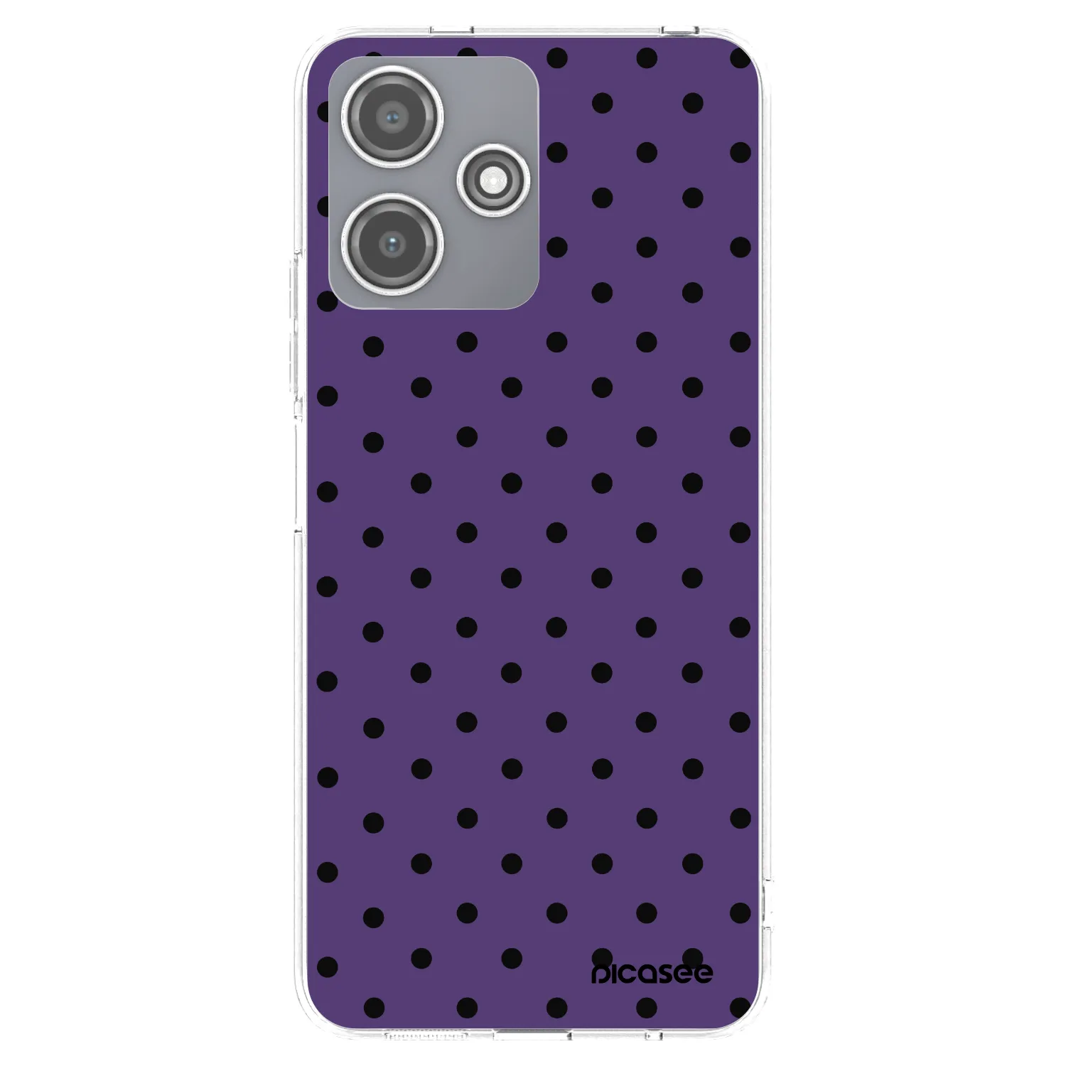 Picasee silikonska prozirna maskica za Xiaomi Redmi 12 5G - Flickers 2