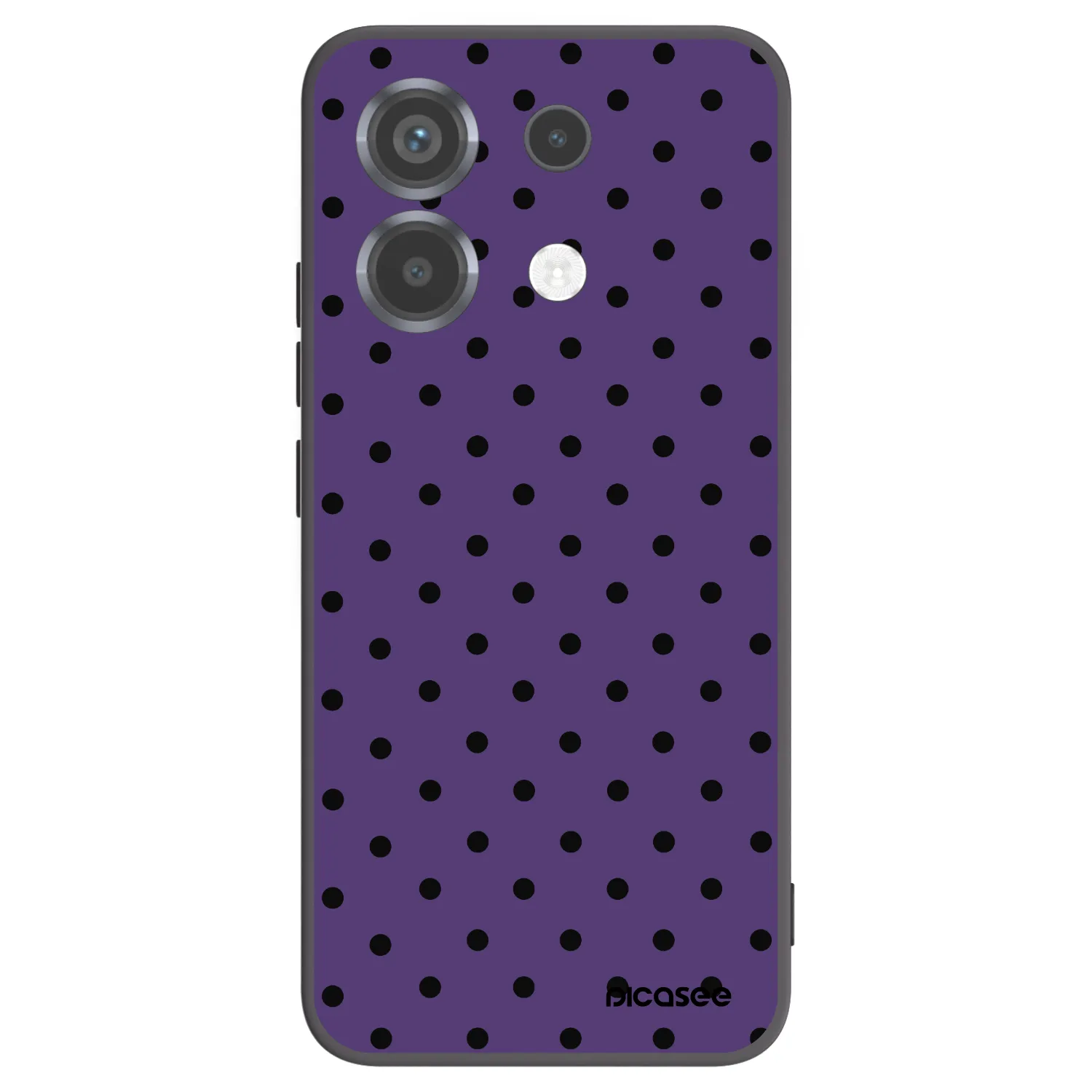 Picasee crna silikonska maskica za Xiaomi Poco X6 - Flickers 2