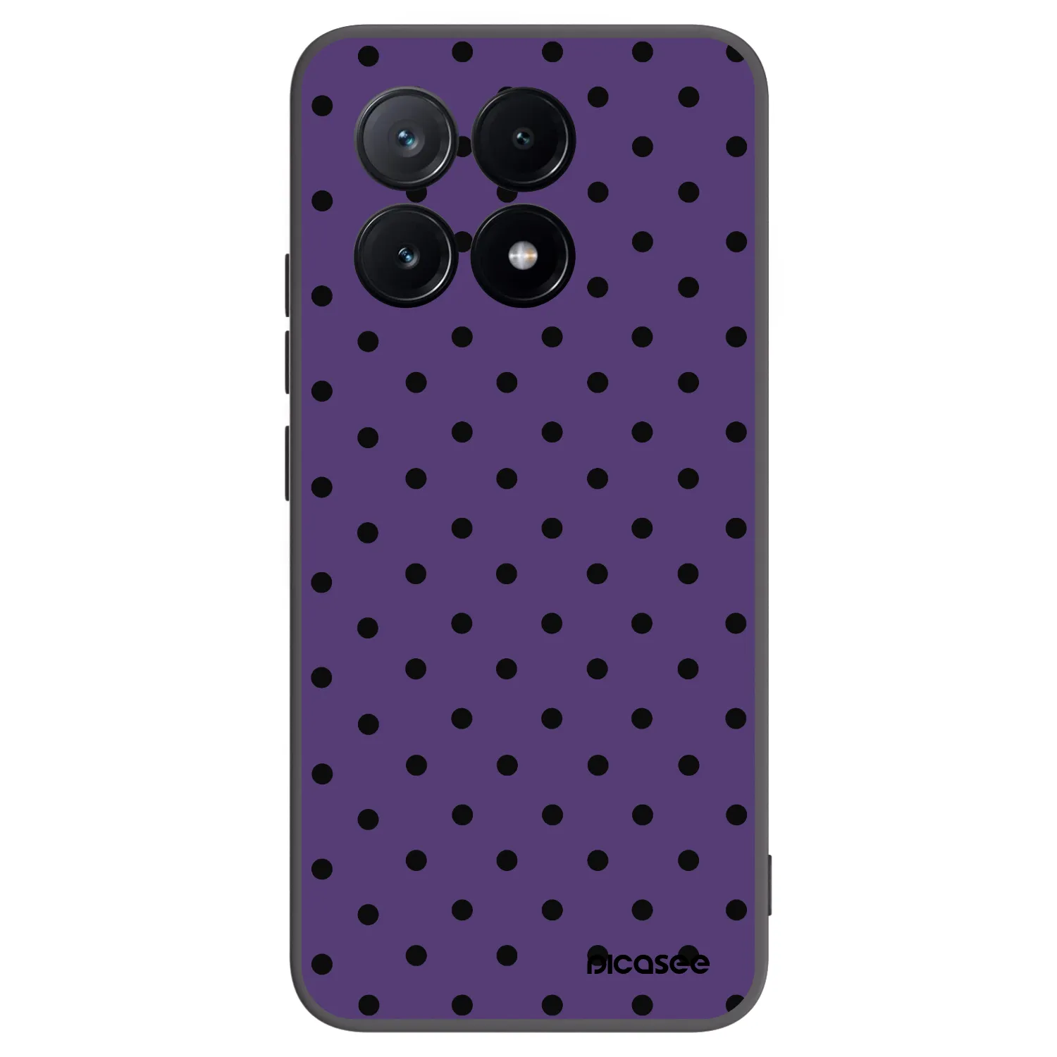 Picasee crna silikonska maskica za Xiaomi Poco X6 Pro - Flickers 2