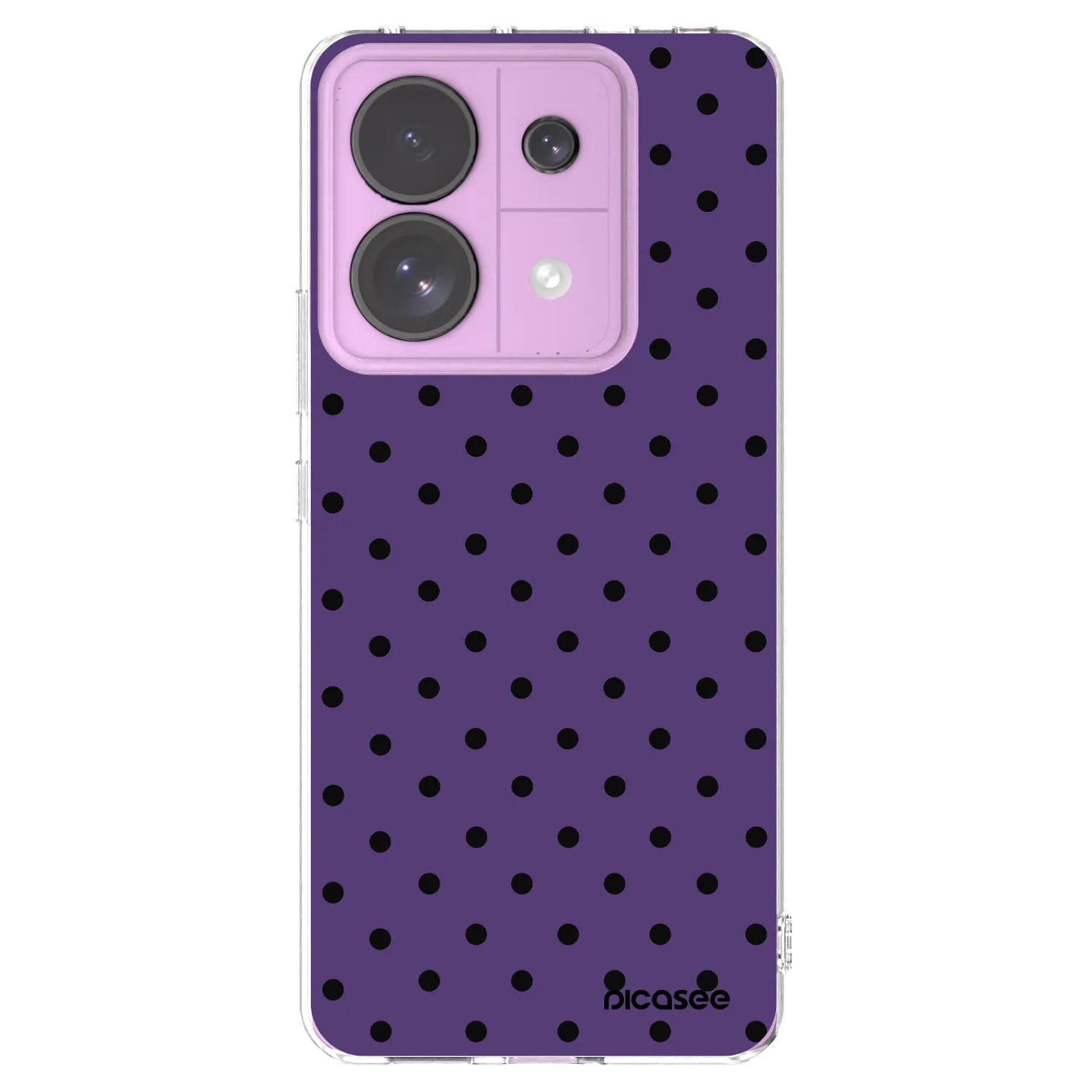 Picasee silikonska prozirna maskica za Xiaomi Redmi Note 13 Pro 5G - Flickers 2