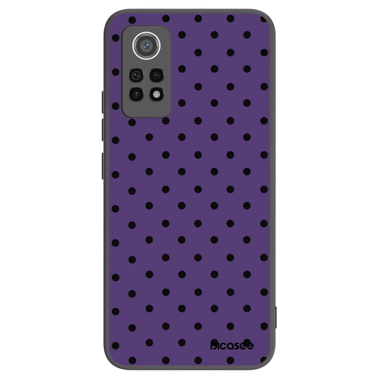 Picasee crna silikonska maskica za Xiaomi Redmi Note 12 Pro 4G - Flickers 2