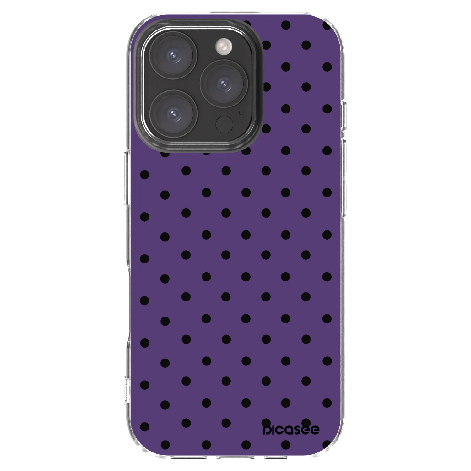 Picasee silikonska prozirna maskica za Apple iPhone 16 Pro - Flickers 2