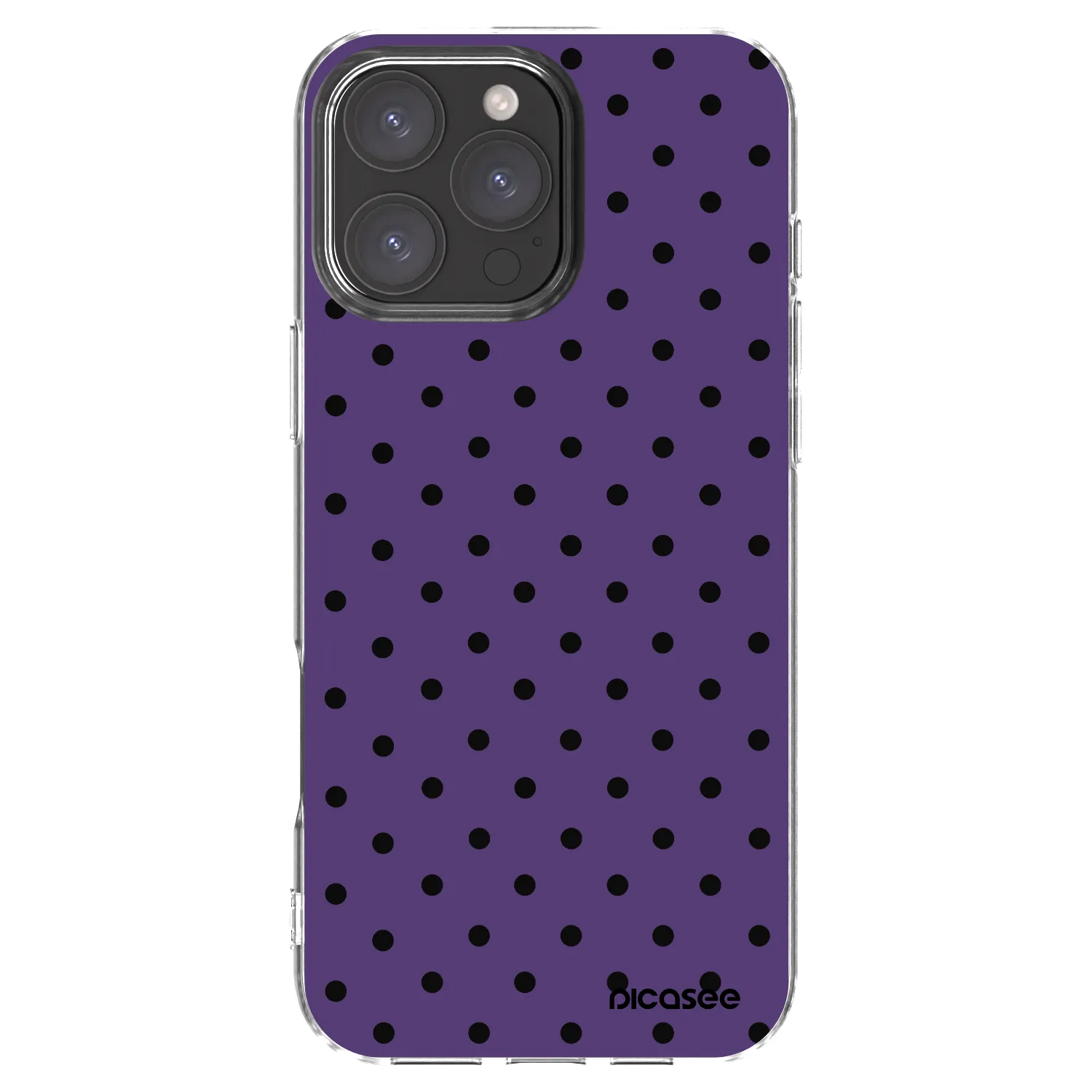Picasee silikonska prozirna maskica za Apple iPhone 16 Pro Max - Flickers 2