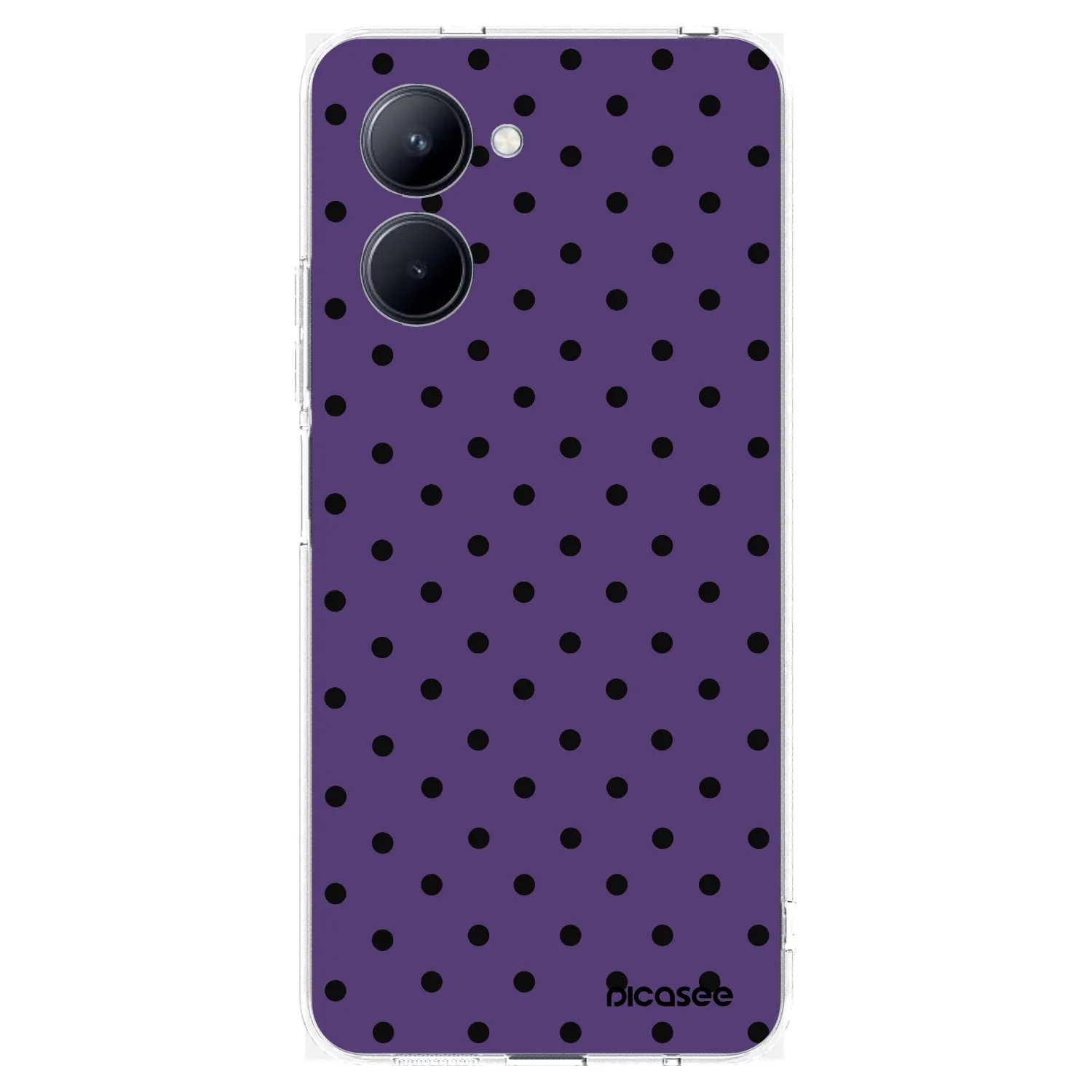 Picasee silikonska prozirna maskica za Realme C33 (2023) - Flickers 2