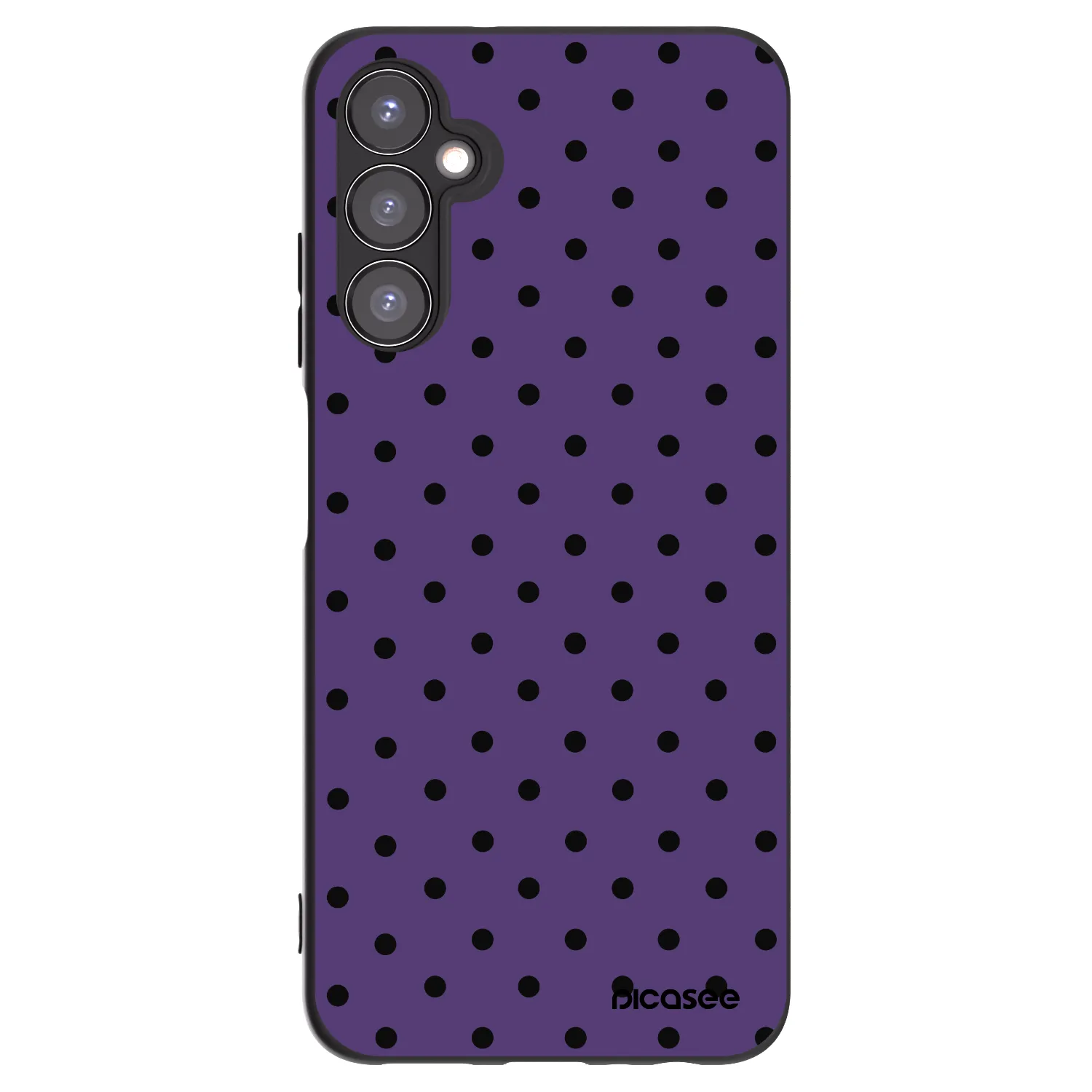 Picasee crna silikonska maskica za Samsung Galaxy A05s A057G - Flickers 2