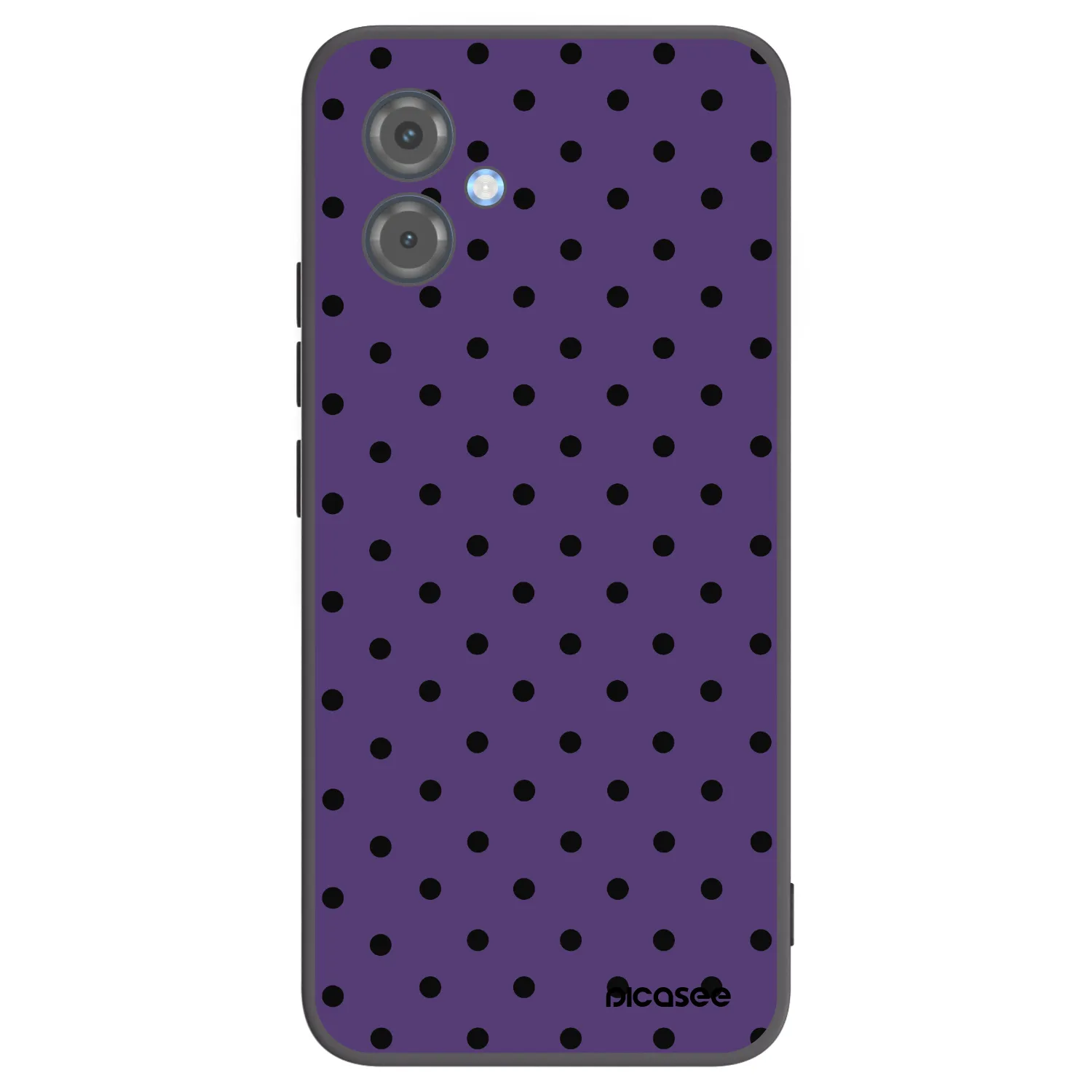 Picasee crna silikonska maskica za Motorola Moto G14 - Flickers 2