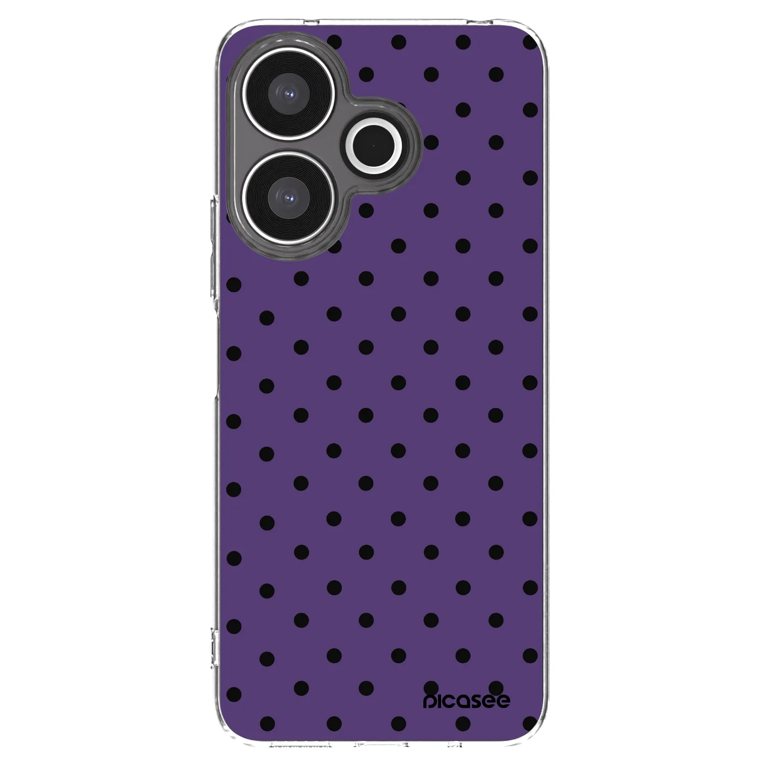 Picasee silikonska prozirna maskica za Xiaomi Redmi 13 4G - Flickers 2