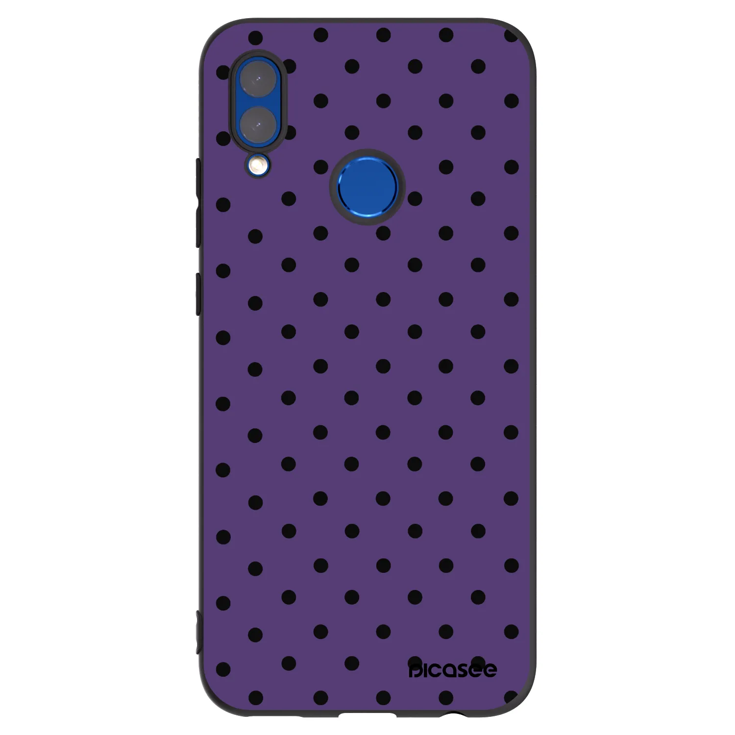 Picasee crna silikonska maskica za Huawei P Smart 2019 - Flickers 2