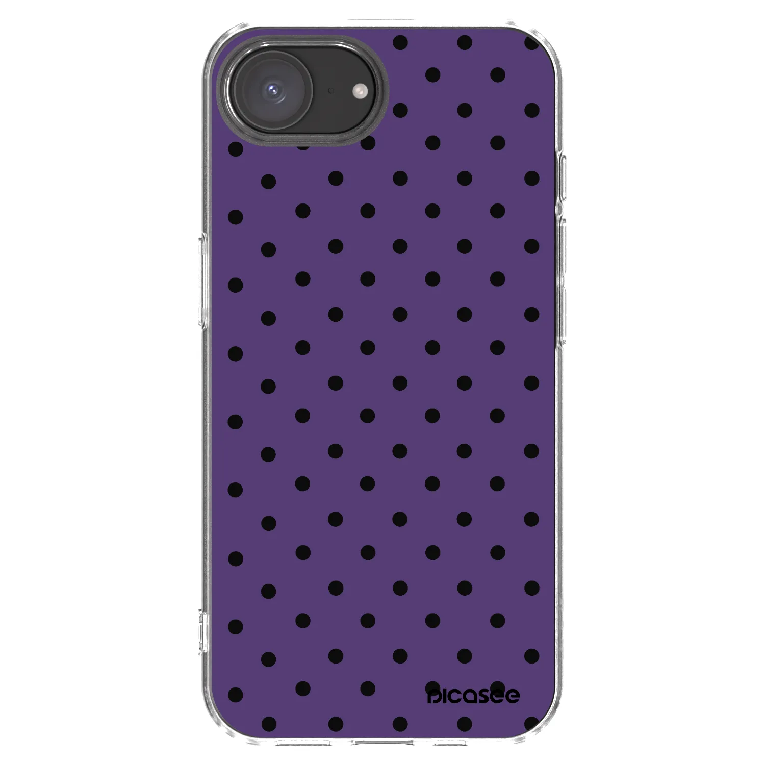 Picasee silikonska prozirna maskica za Apple iPhone 16e - Flickers 2
