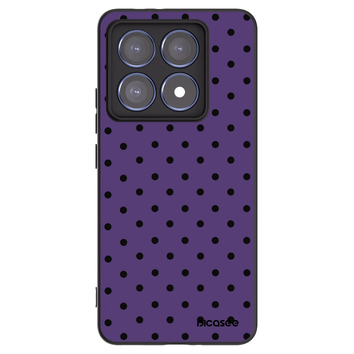 Picasee crna silikonska maskica za Xiaomi 14T Pro - Flickers 2