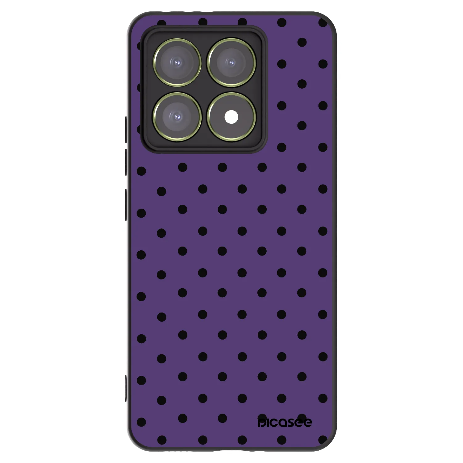 Picasee crna silikonska maskica za Xiaomi 14T - Flickers 2