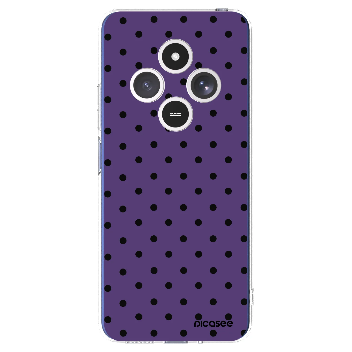 Picasee silikonska prozirna maskica za Xiaomi Redmi 14C - Flickers 2