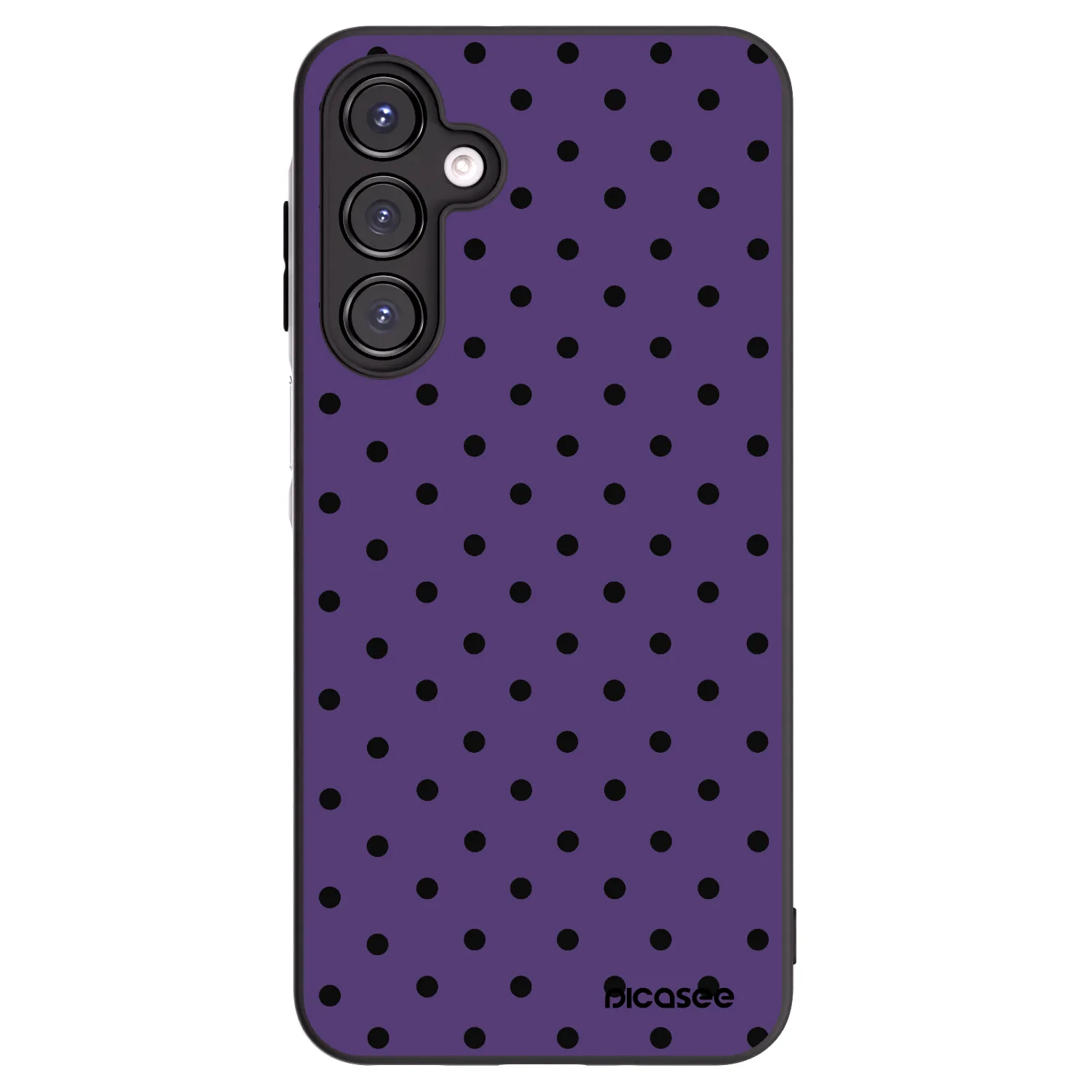 Picasee crna silikonska maskica za Samsung Galaxy A16 5G - Flickers 2