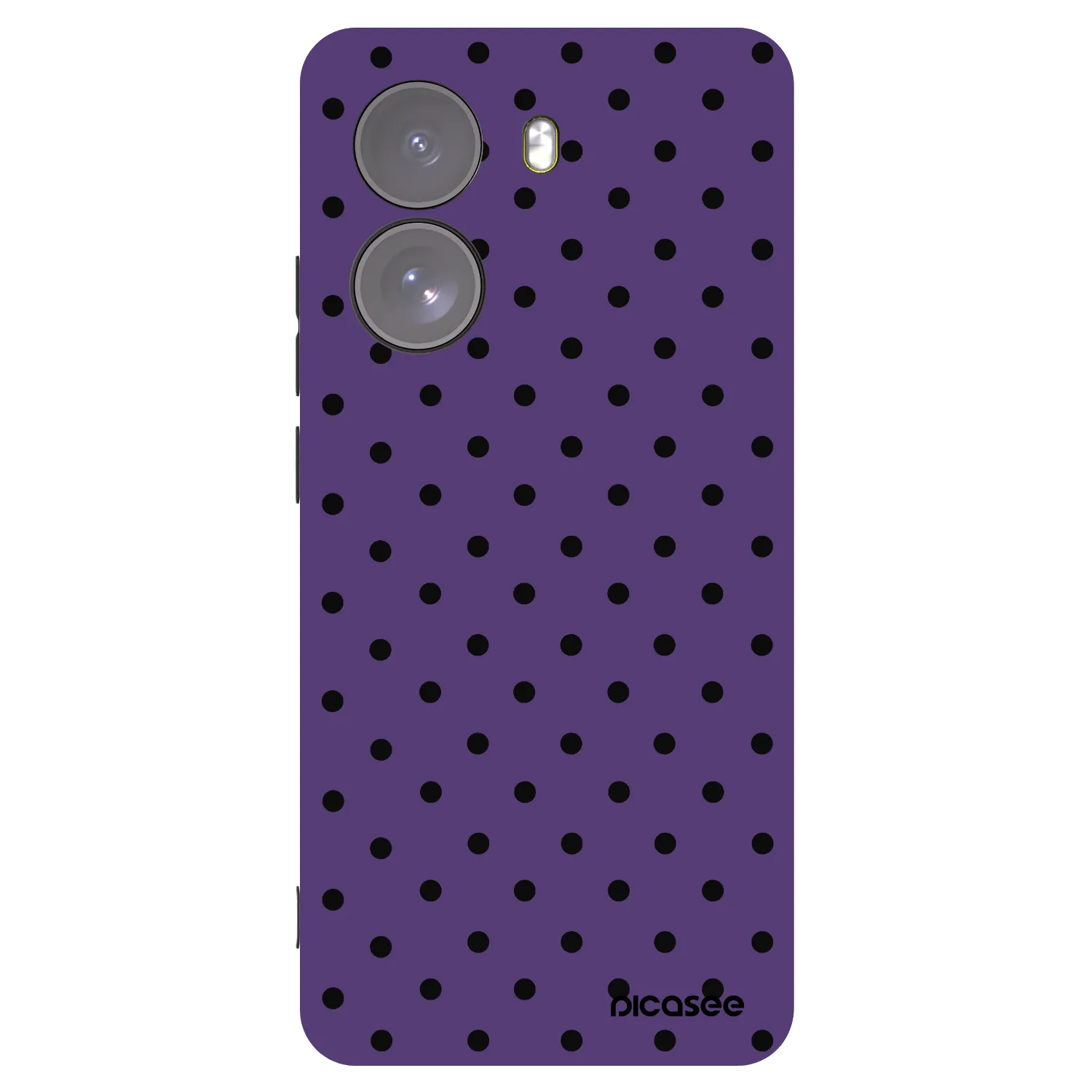 Picasee crna silikonska maskica za Xiaomi Poco X7 - Flickers 2