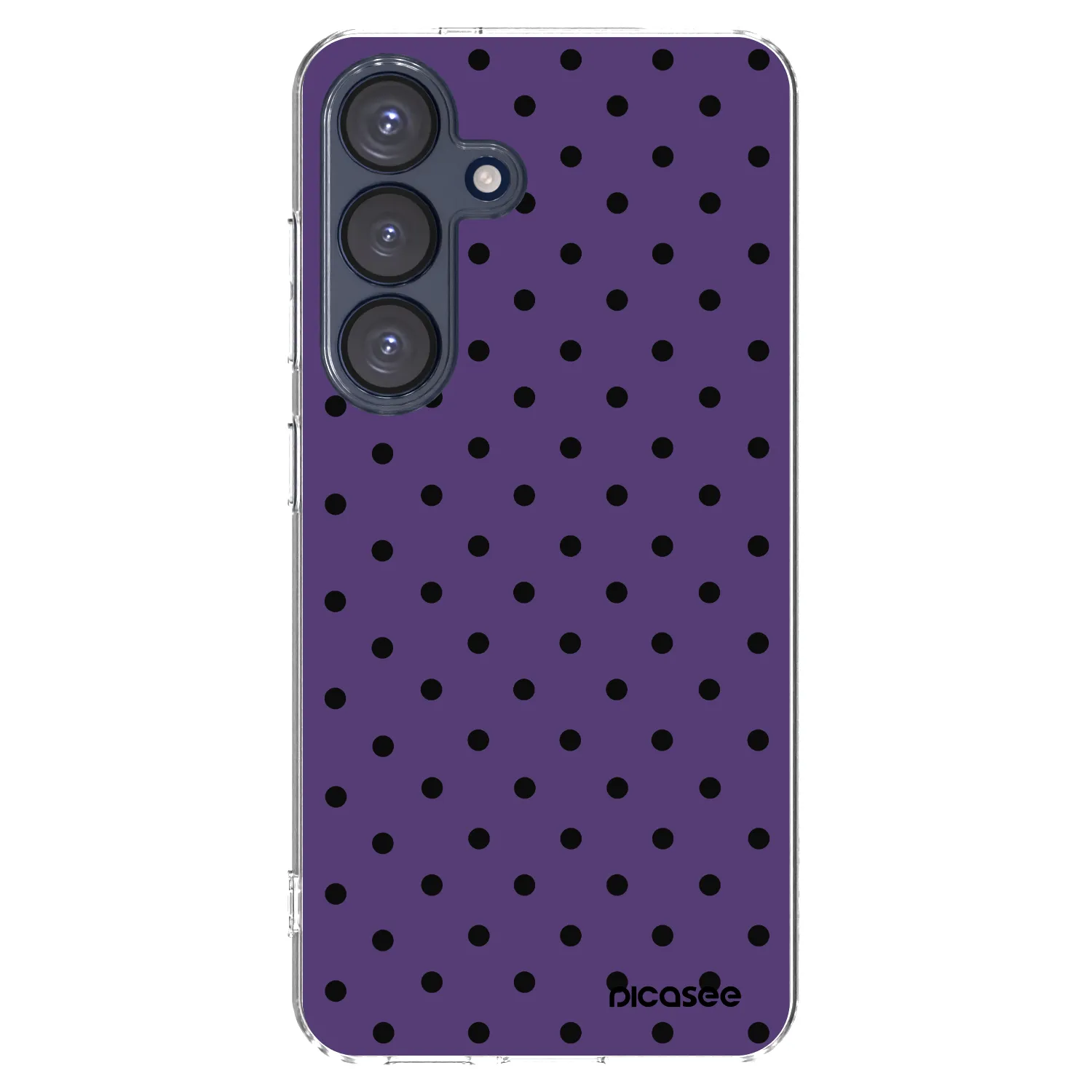 Picasee silikonska prozirna maskica za Samsung Galaxy S25 5G - Flickers 2