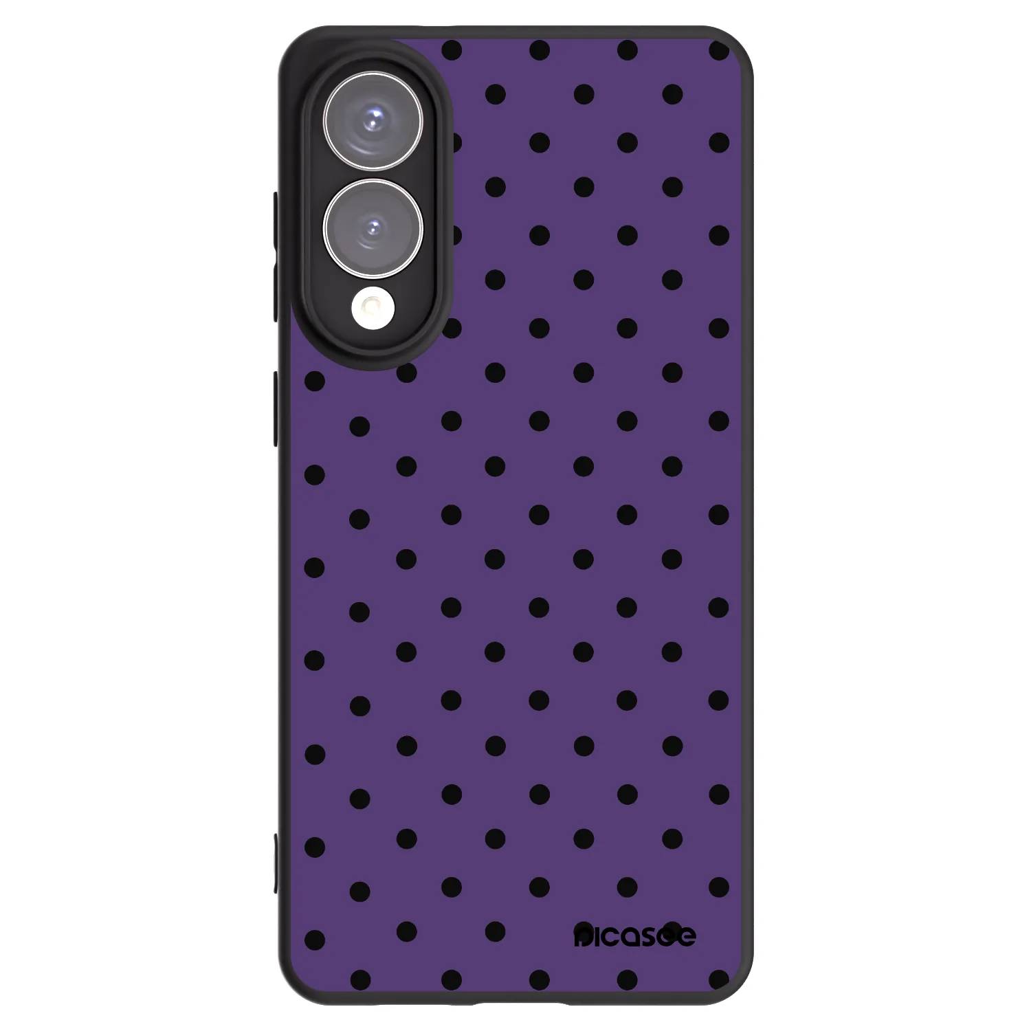 Picasee crna silikonska maskica za Samsung Galaxy S25 Edge 5G - Flickers 2