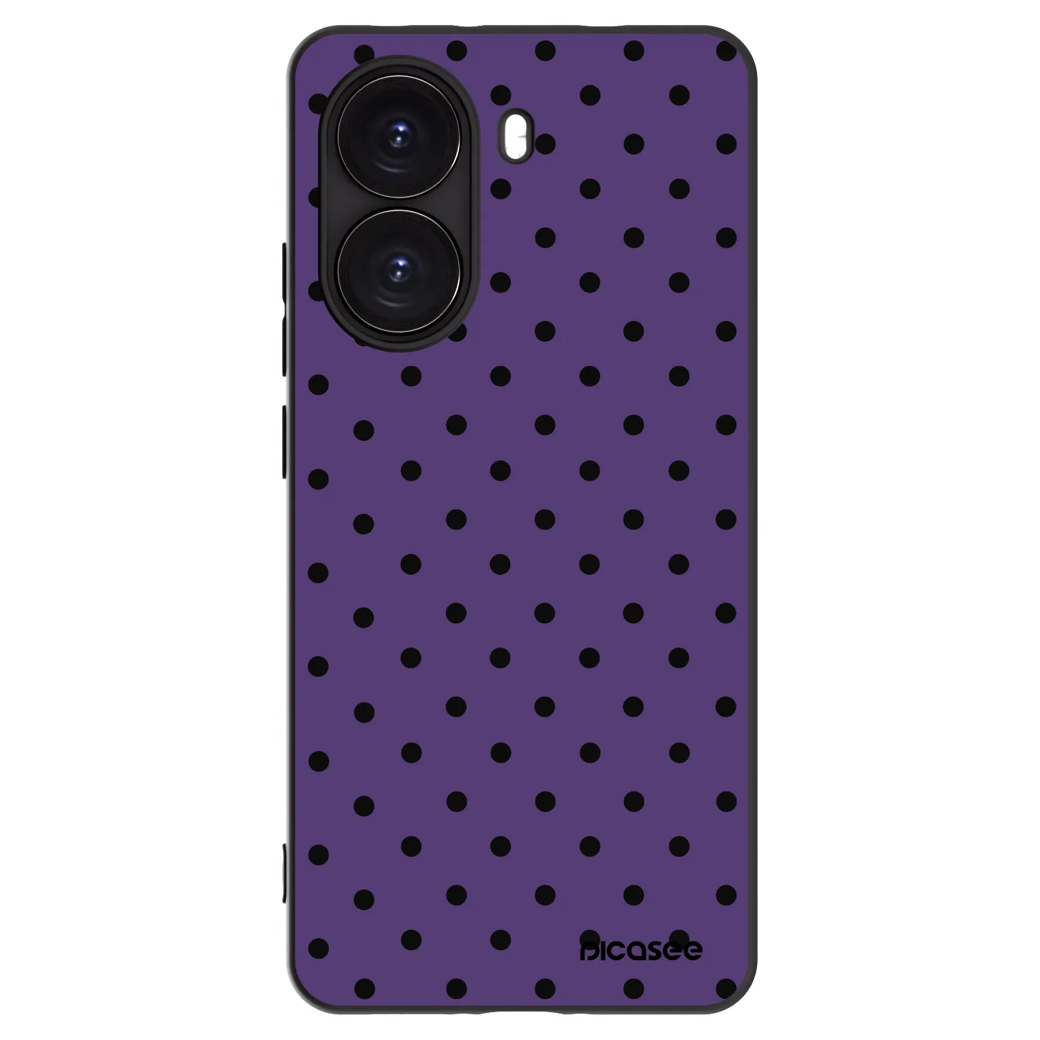 Picasee crna silikonska maskica za Xiaomi Poco X7 Pro 5G - Flickers 2