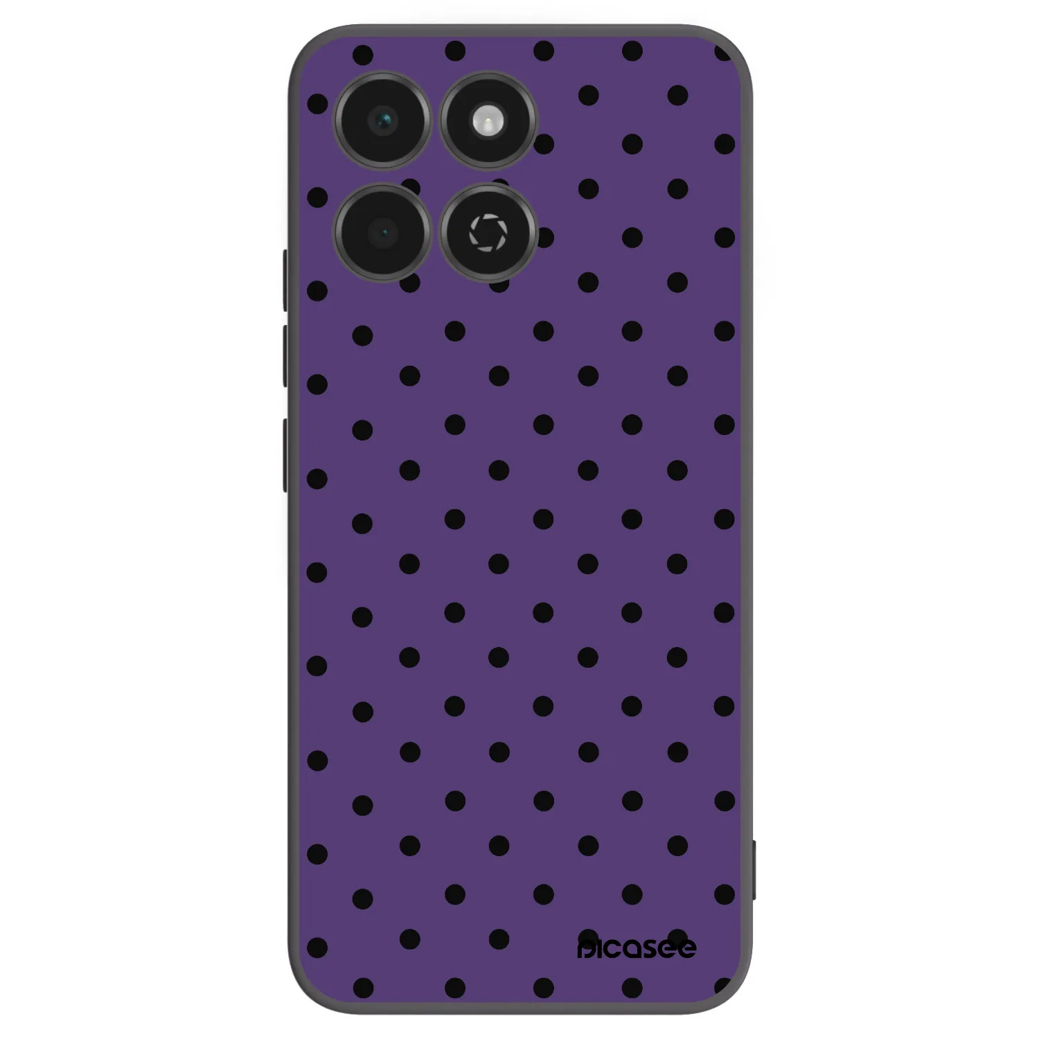 Picasee crna silikonska maskica za Honor 200 Smart 5G - Flickers 2