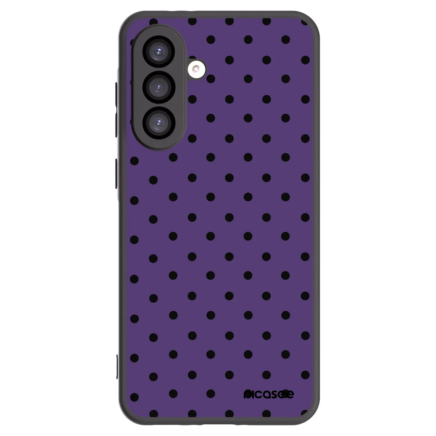 Picasee crna silikonska maskica za Samsung Galaxy A26 5G A266B - Flickers 2
