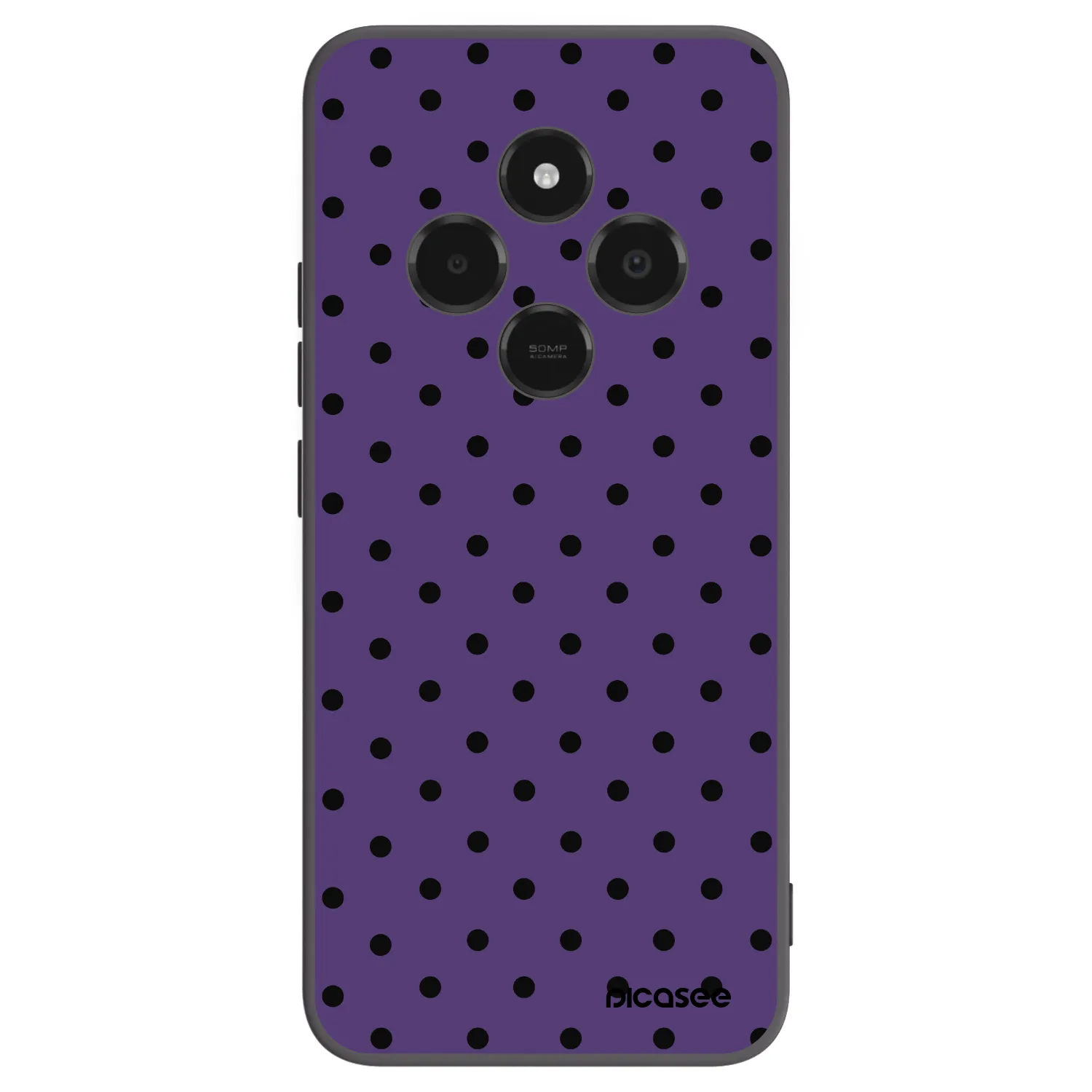Picasee crna silikonska maskica za Xiaomi Poco C75 - Flickers 2