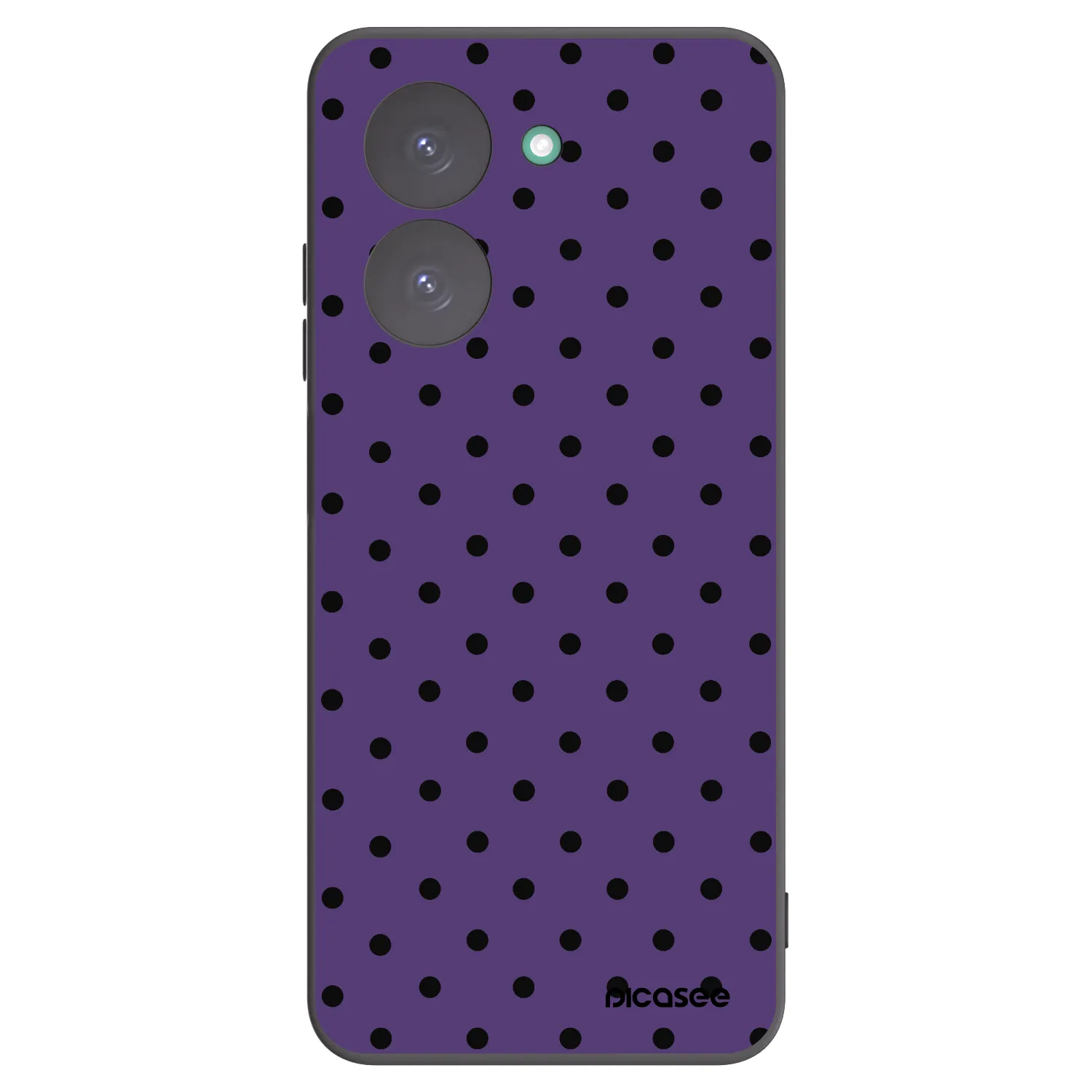Picasee crna silikonska maskica za Xiaomi Redmi A5 - Flickers 2