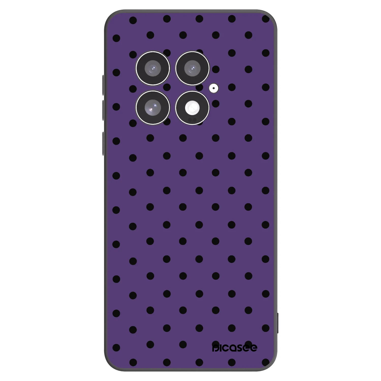 Picasee crna silikonska maskica za OnePlus 13 5G - Flickers 2