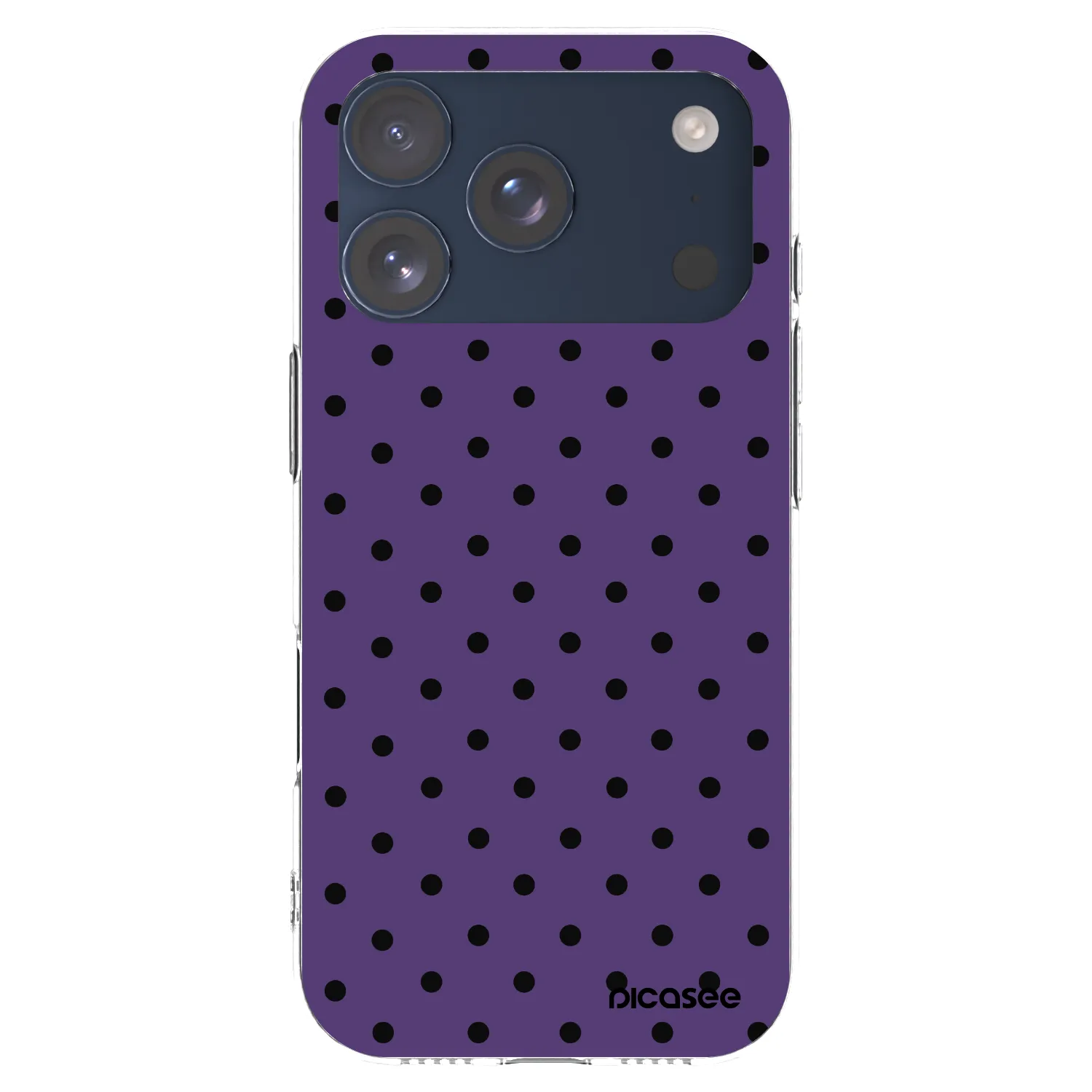 Picasee silikonska prozirna maskica za Apple iPhone 17 Pro - Flickers 2