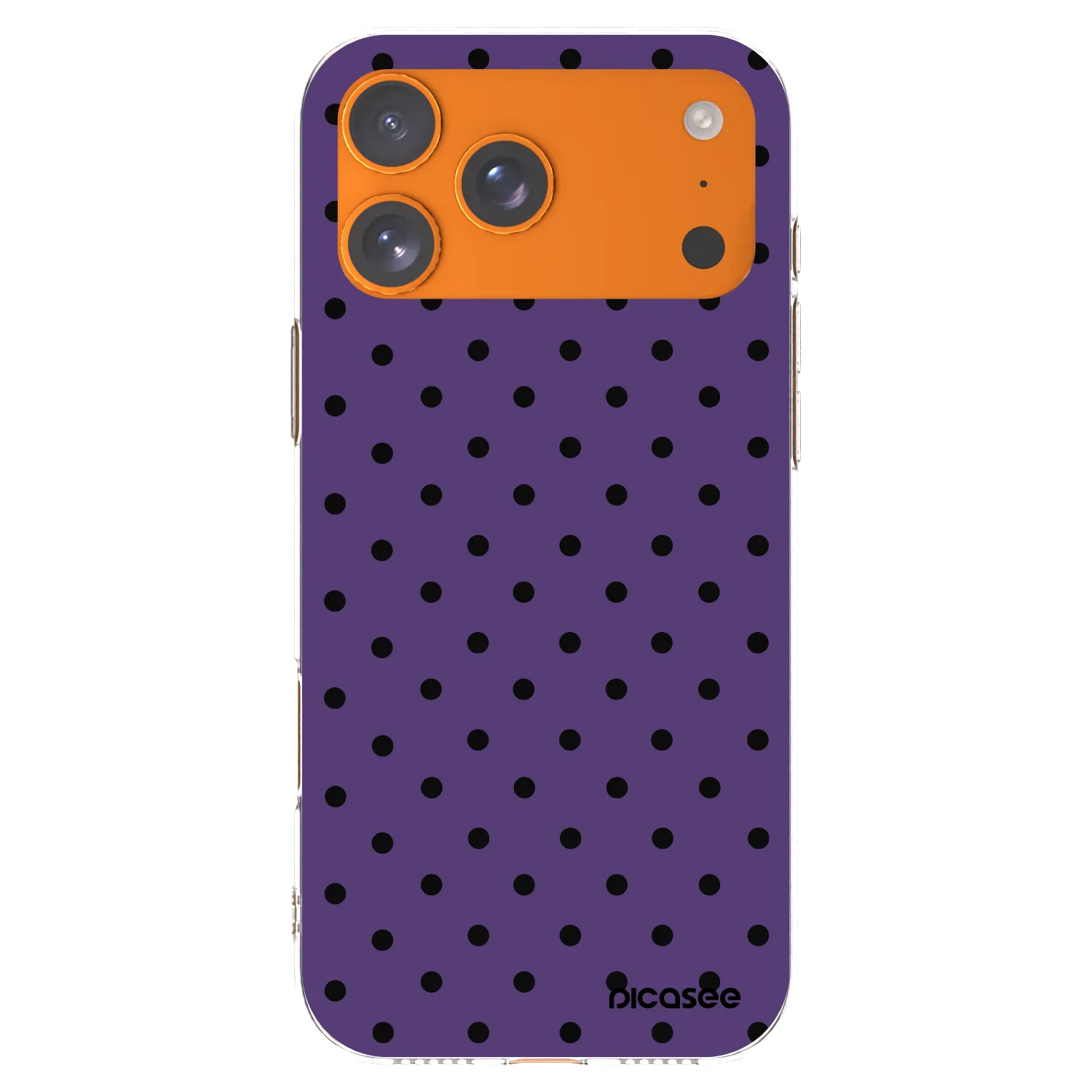Picasee silikonska prozirna maskica za Apple iPhone 17 Pro Max - Flickers 2