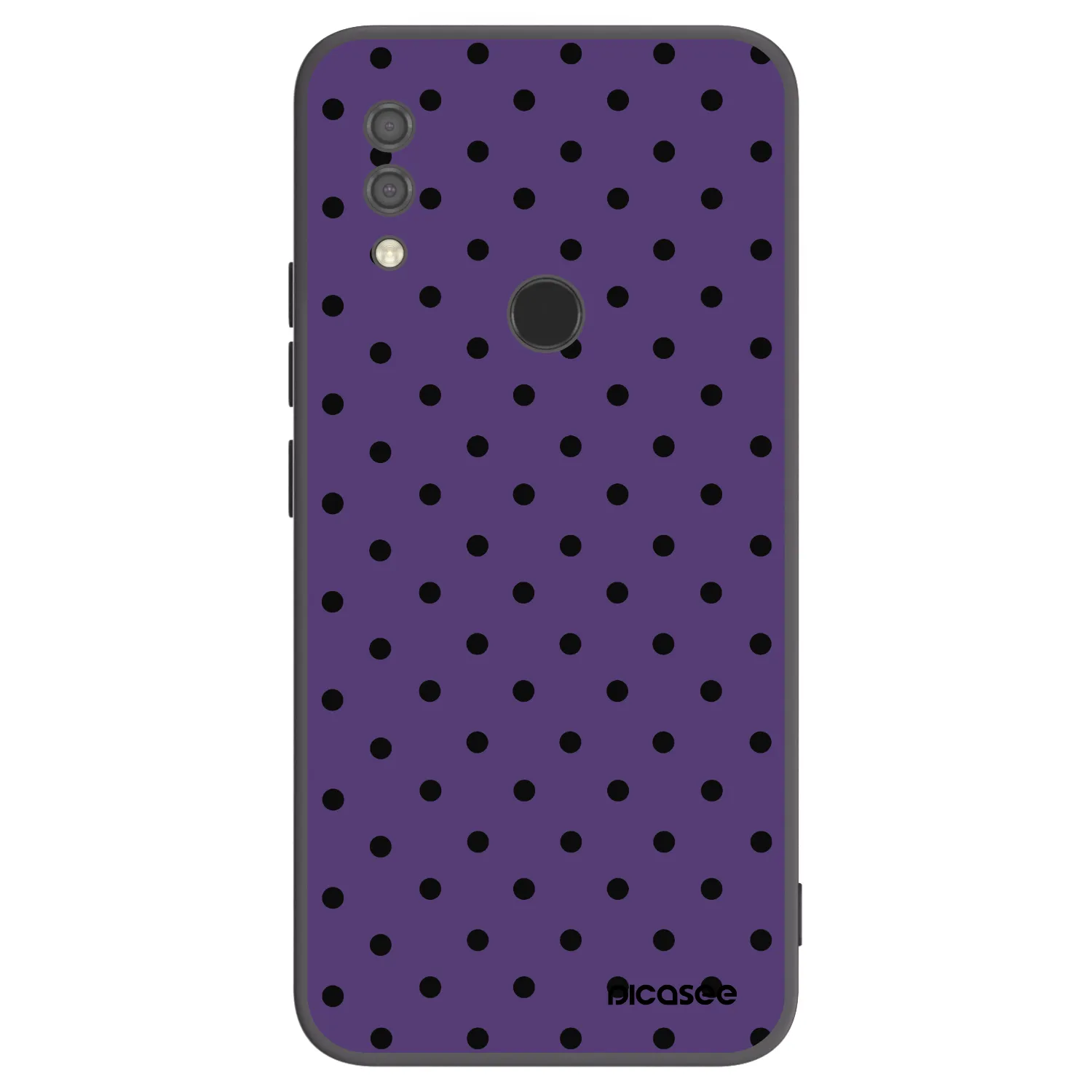 Picasee crna silikonska maskica za Xiaomi Redmi 7 - Flickers 2