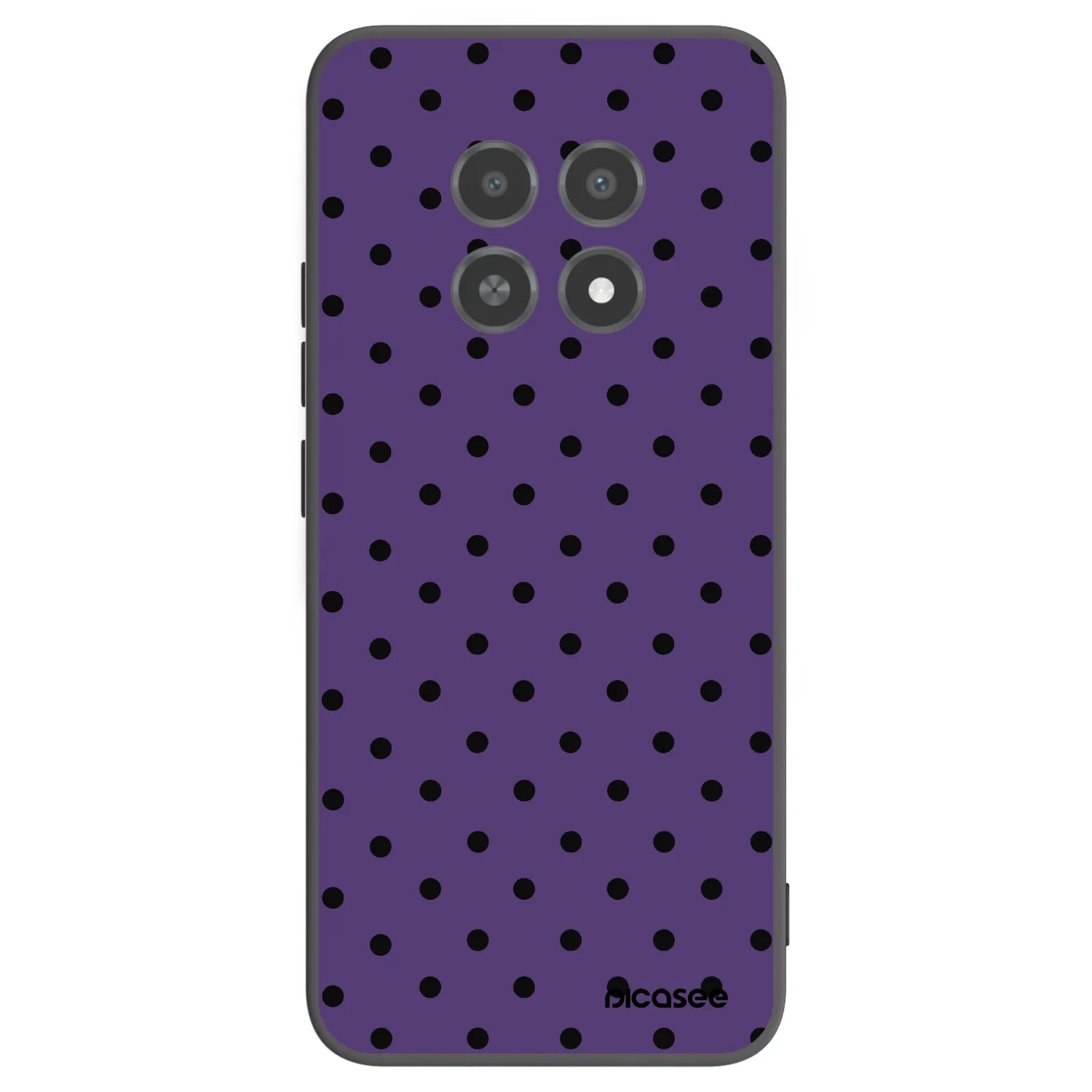 Picasee crna silikonska maskica za Realme 12X - Flickers 2