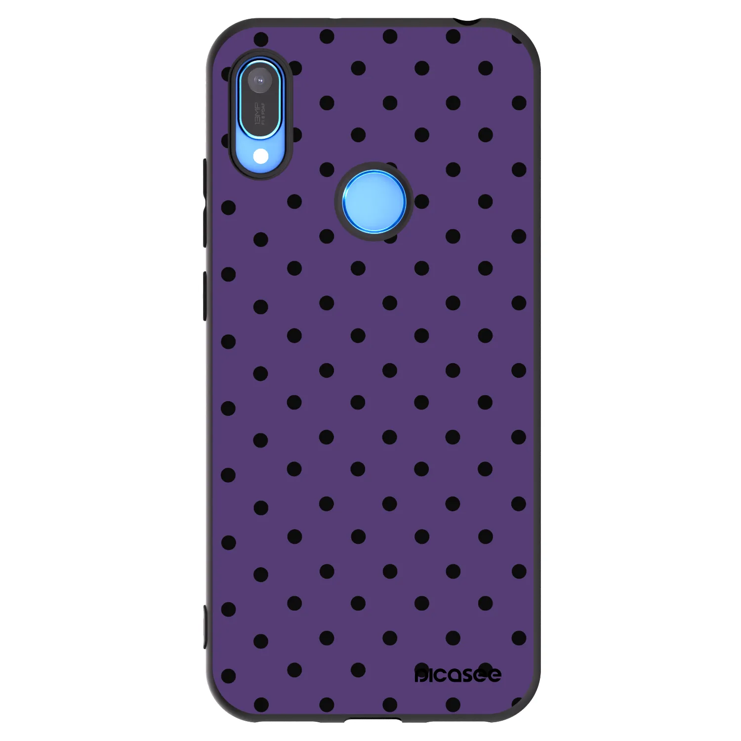Picasee crna silikonska maskica za Huawei Y6 2019 - Flickers 2