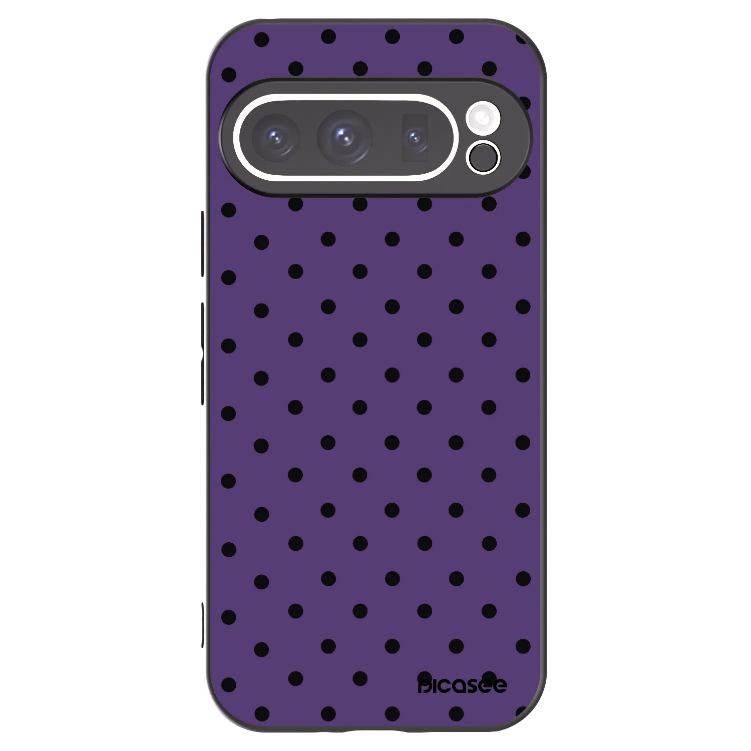 Picasee crna silikonska maskica za Google Pixel 9 Pro XL - Flickers 2