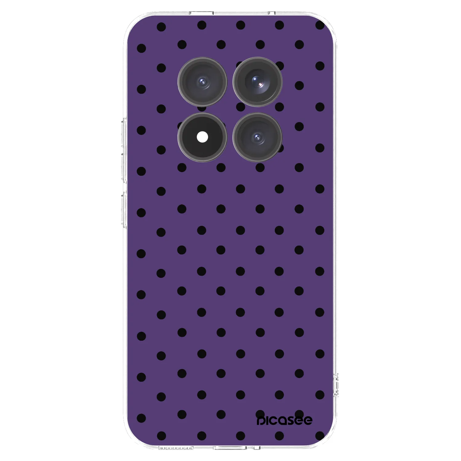 Picasee silikonska prozirna maskica za Xiaomi Redmi Note 15 Pro+ - Flickers 2