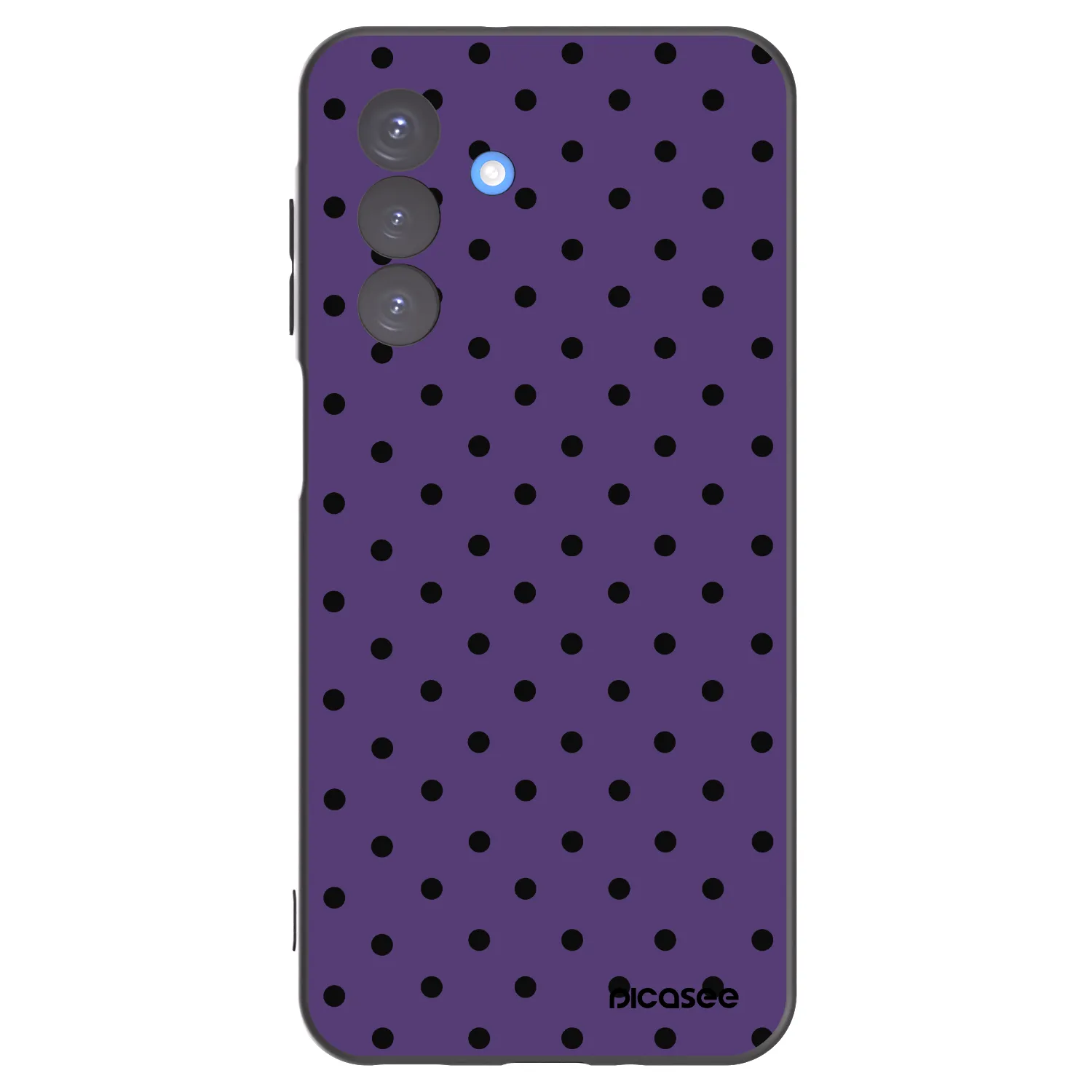 Picasee crna silikonska maskica za Samsung Galaxy A17 5G - Flickers 2