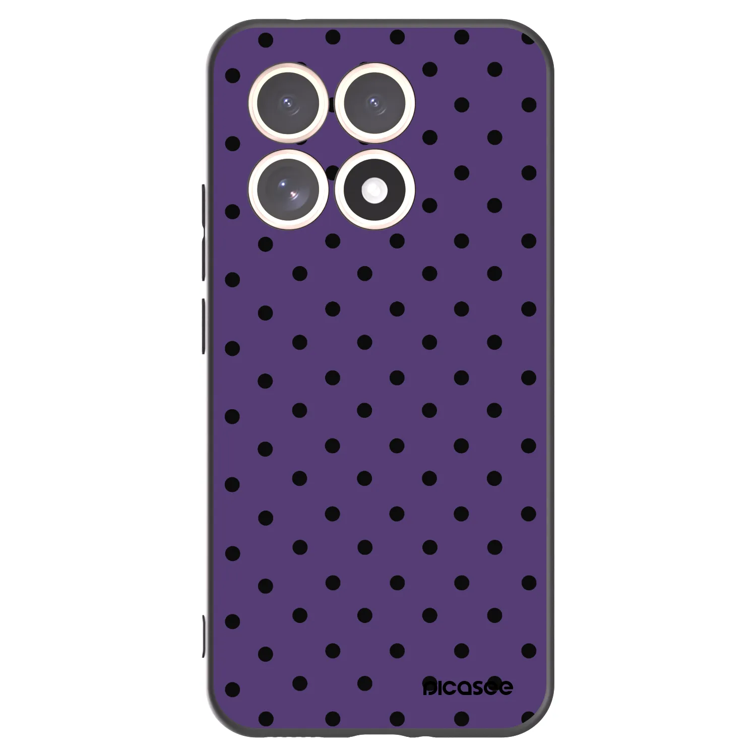 Picasee crna silikonska maskica za Xiaomi 15T - Flickers 2