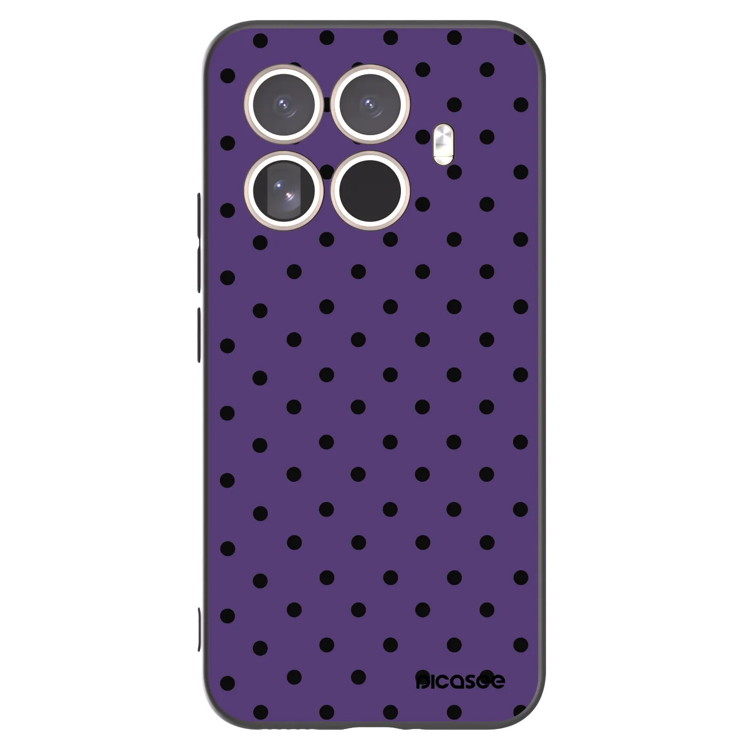 Picasee crna silikonska maskica za Xiaomi 15T Pro - Flickers 2