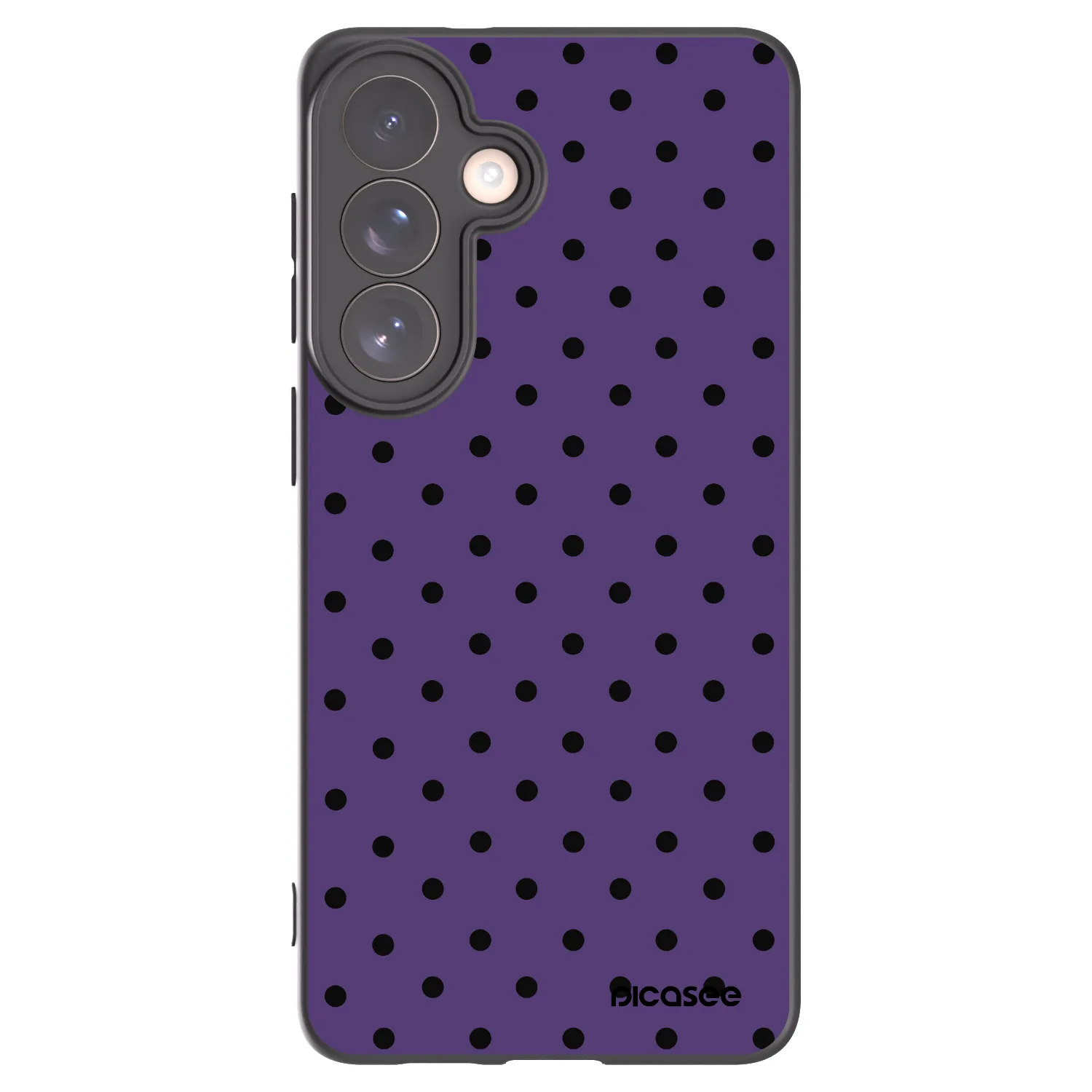 Picasee crna silikonska maskica za Samsung Galaxy S26+ - Flickers 2