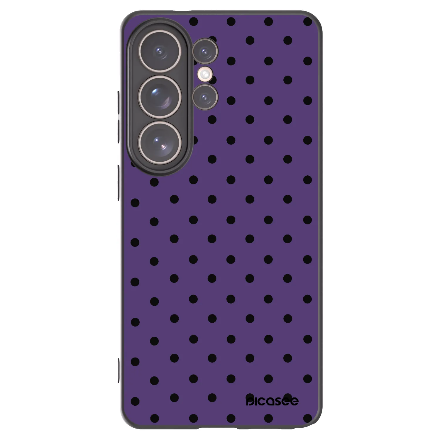 Picasee crna silikonska maskica za Samsung Galaxy S26 Ultra - Flickers 2