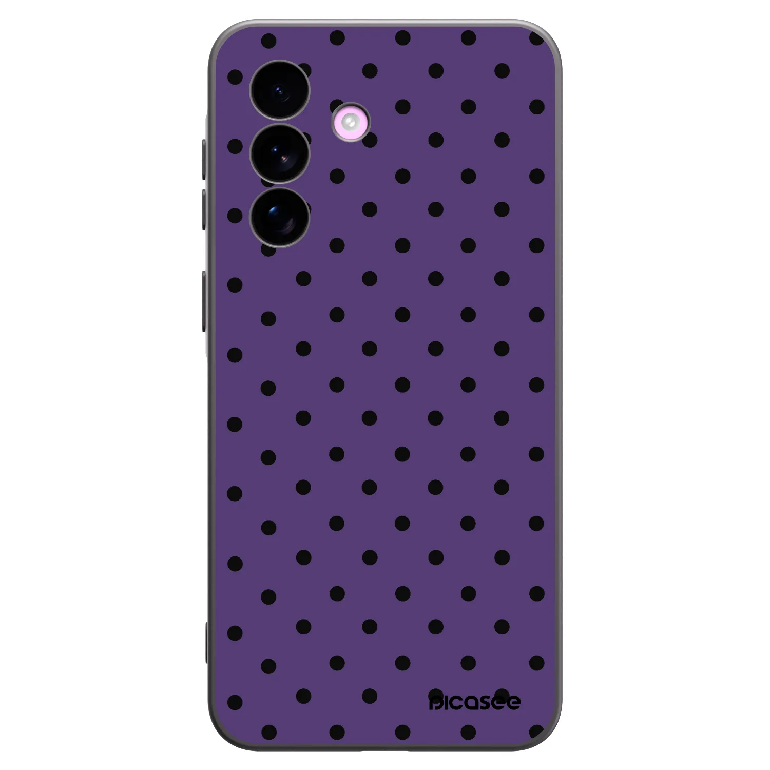 Picasee crna silikonska maskica za Samsung Galaxy A57 5G - Flickers 2