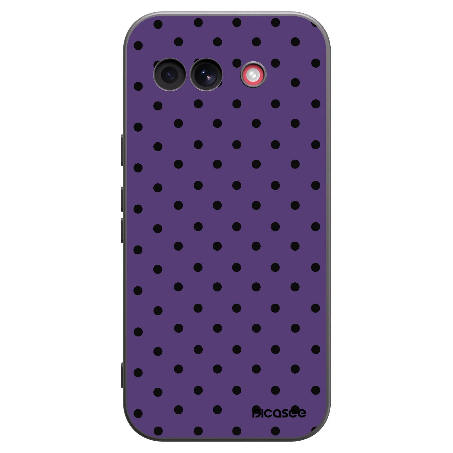 Picasee crna silikonska maskica za Google Pixel 10a - Flickers 2