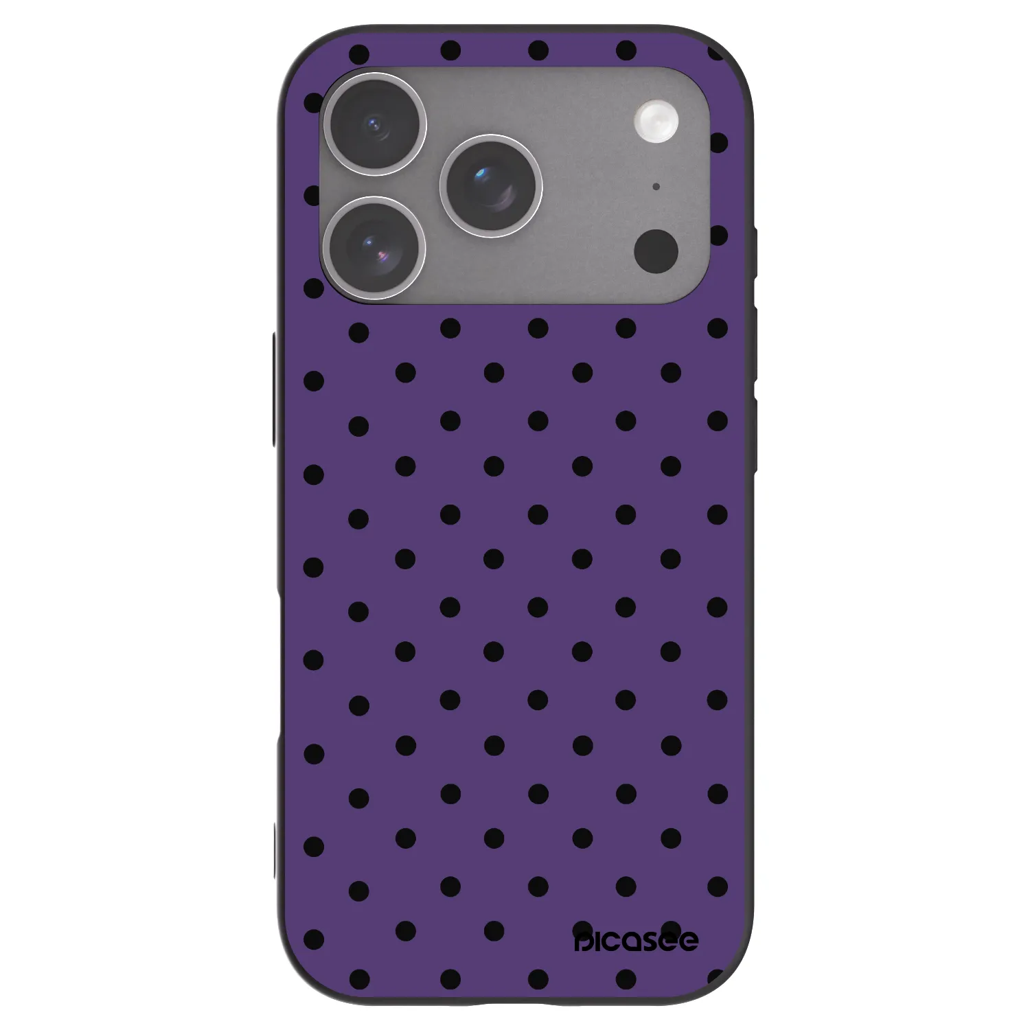 Picasee crna silikonska maskica za Apple iPhone 18 Pro - Flickers 2