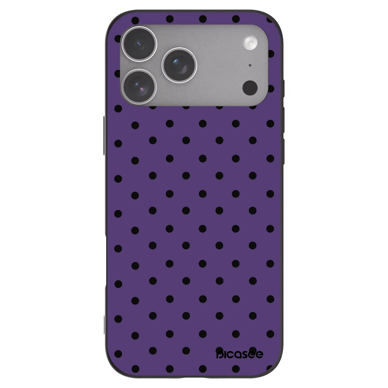 Picasee crna silikonska maskica za Apple iPhone 18 Pro Max - Flickers 2