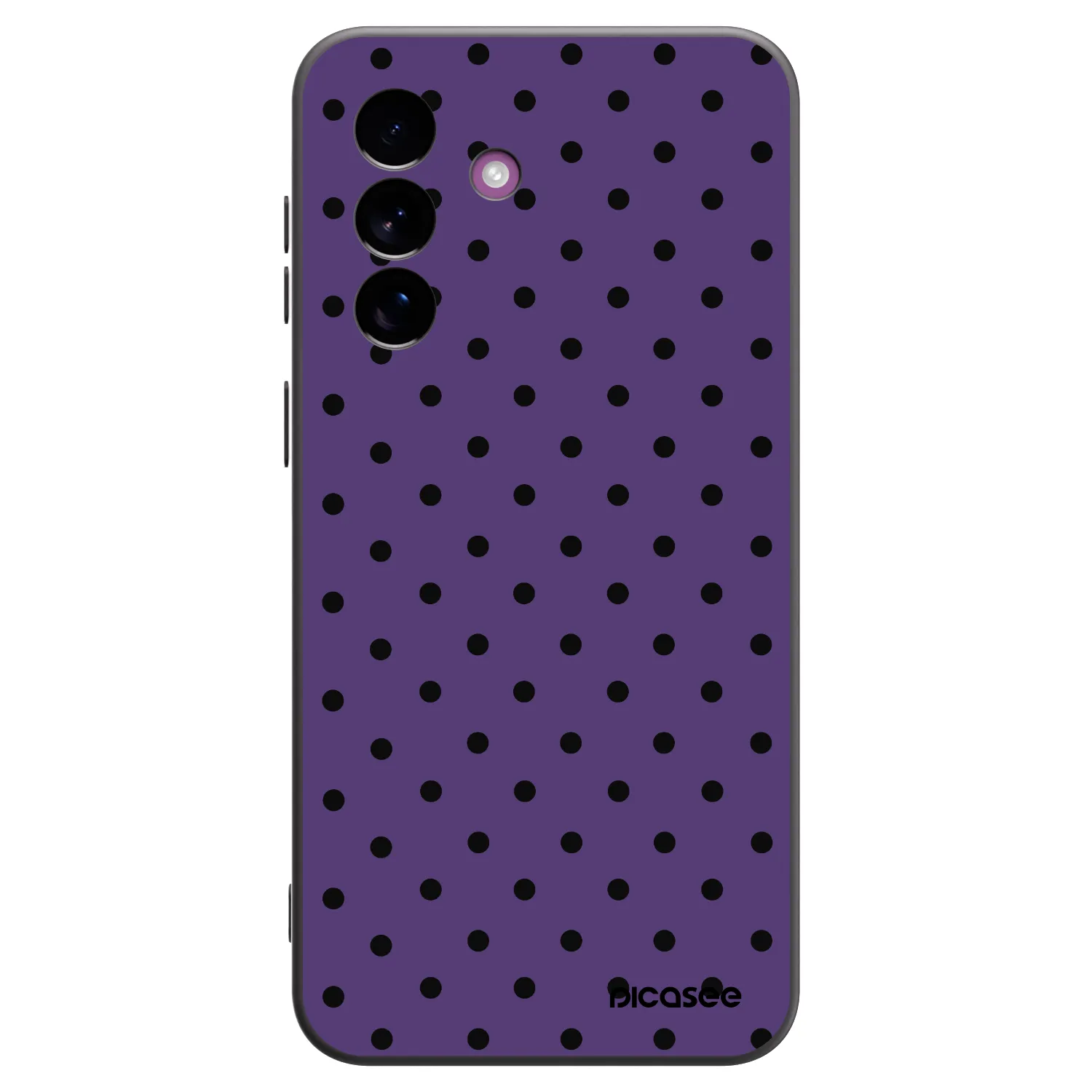 Picasee crna silikonska maskica za Samsung Galaxy A37 - Flickers 2