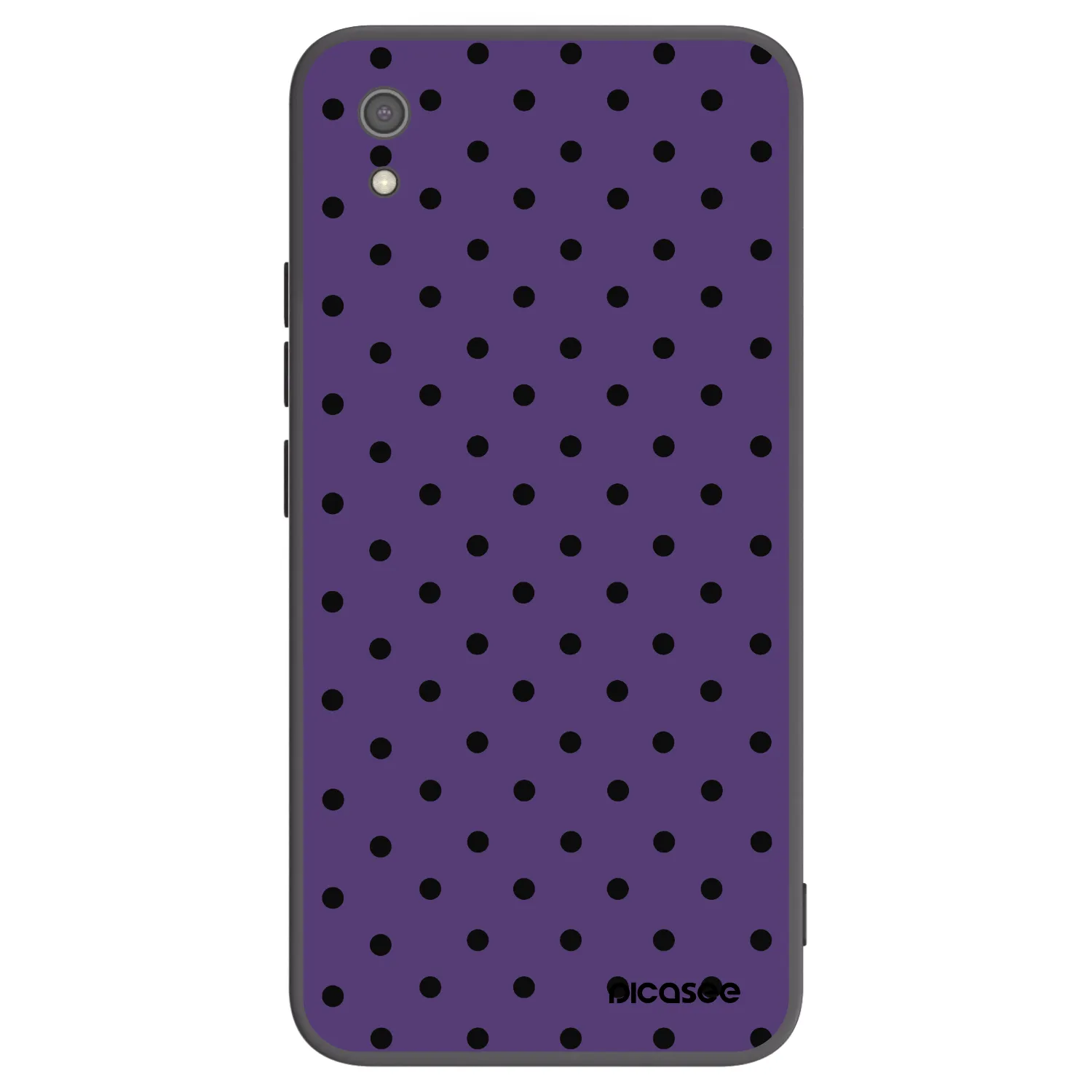 Picasee crna silikonska maskica za Xiaomi Redmi 7A - Flickers 2