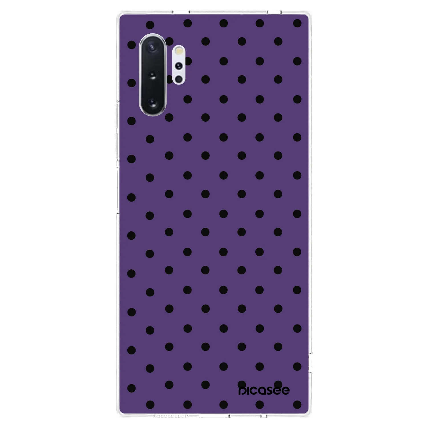 Picasee silikonska prozirna maskica za Samsung Galaxy Note 10+ N975F - Flickers 2