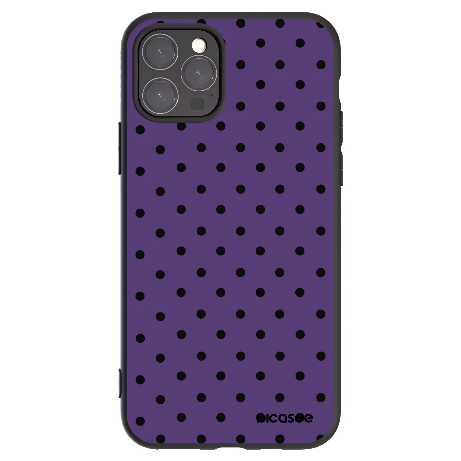 Picasee crna silikonska maskica za Apple iPhone 11 Pro - Flickers 2