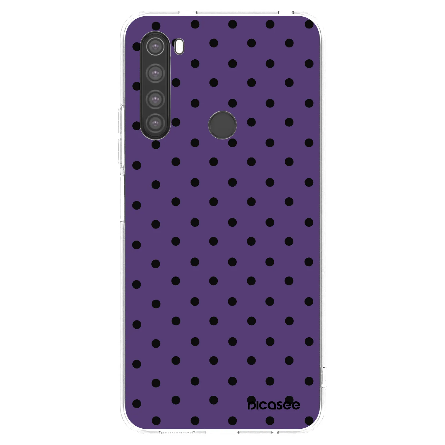 Picasee silikonska prozirna maskica za Xiaomi Redmi Note 8 - Flickers 2